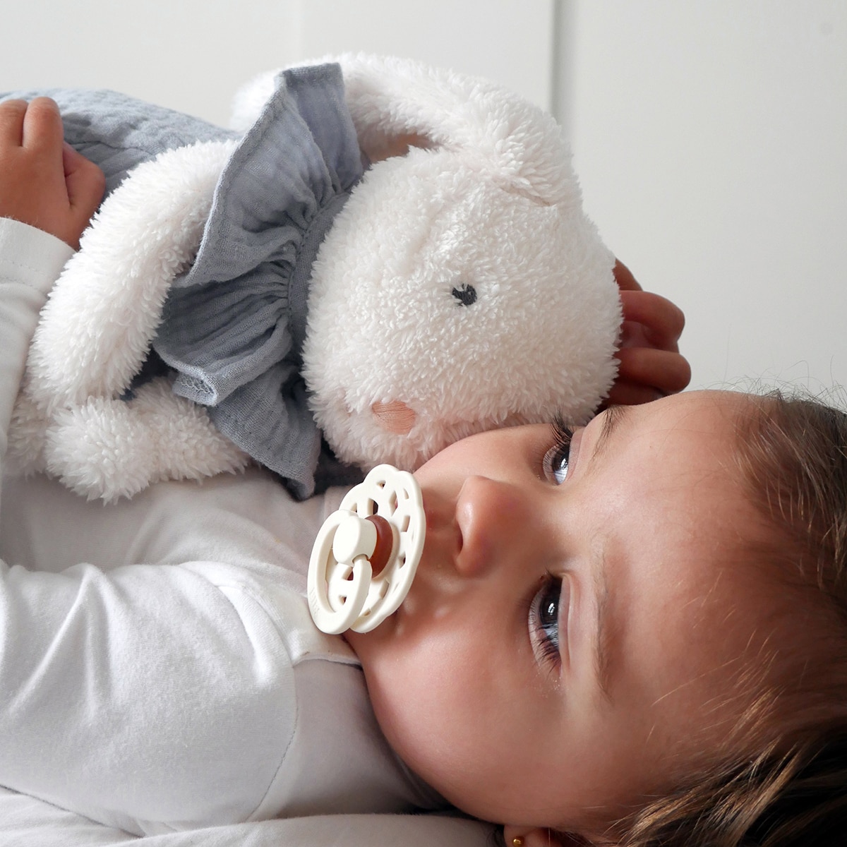 Peluche de Coelho Soft Bunny Cinzento-7