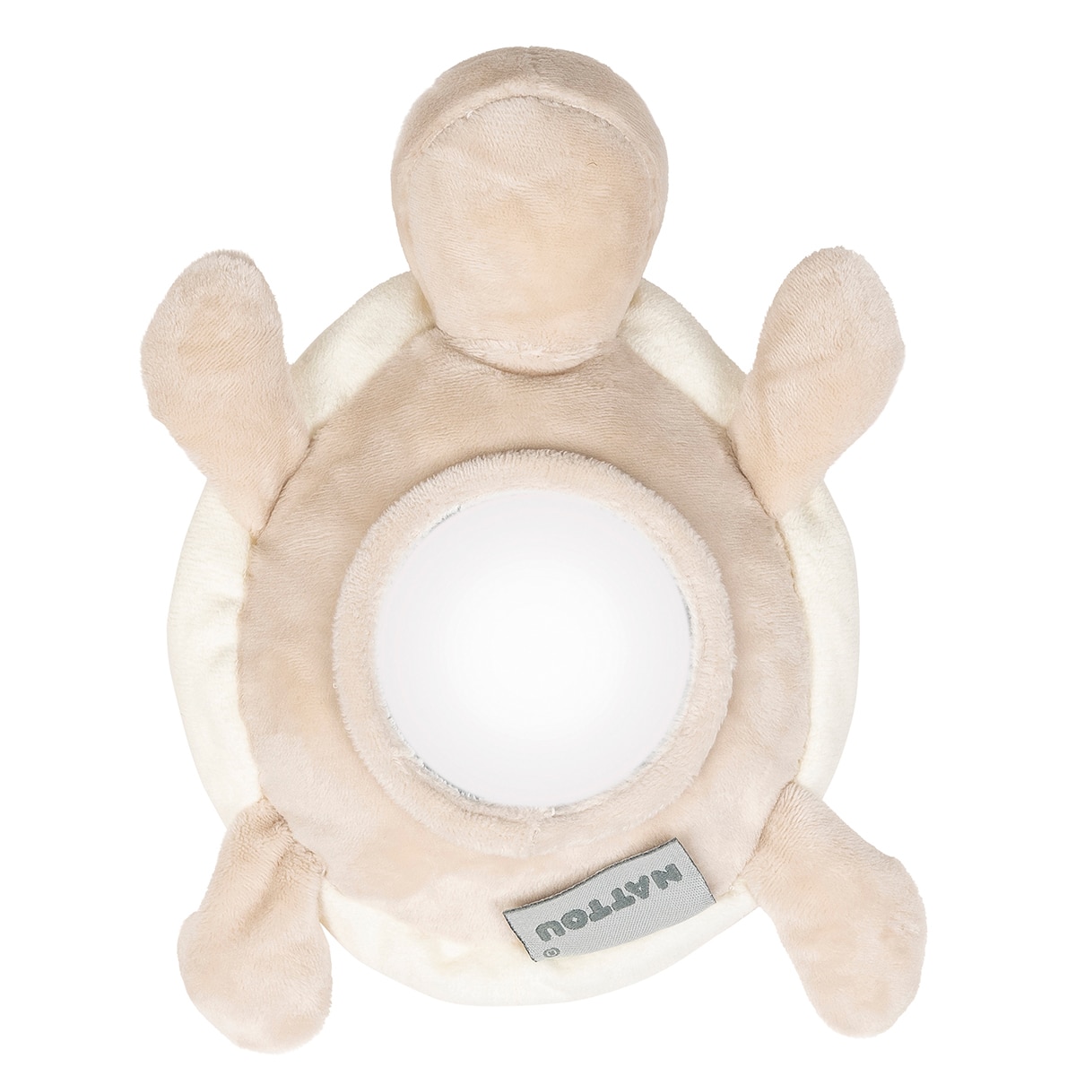 Imagen 2 de Peluche Nattou tortuga actividades colección Lapidou Caramelo