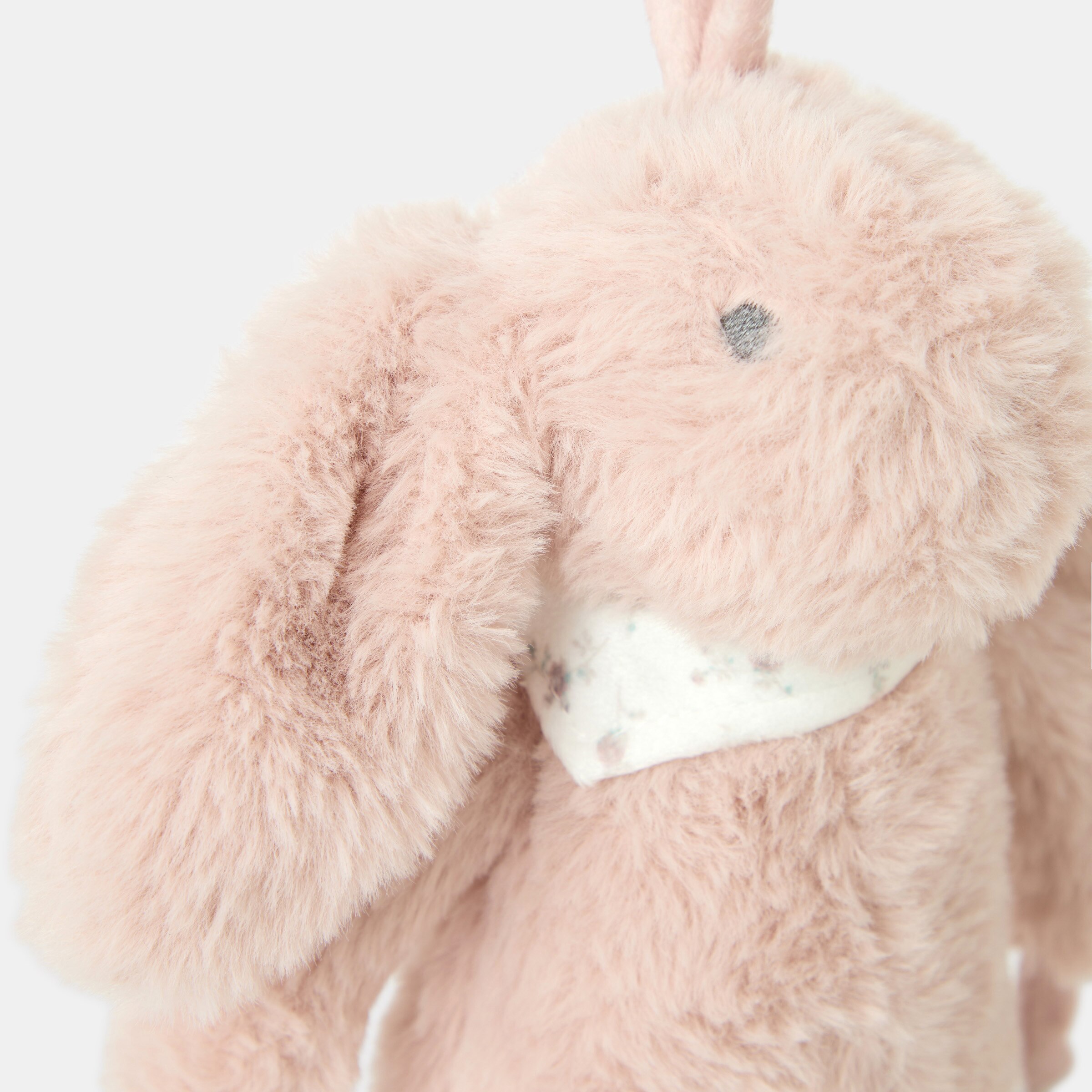 Peluche sonajero Cotton Juice Baby Home conejo Rosa-3