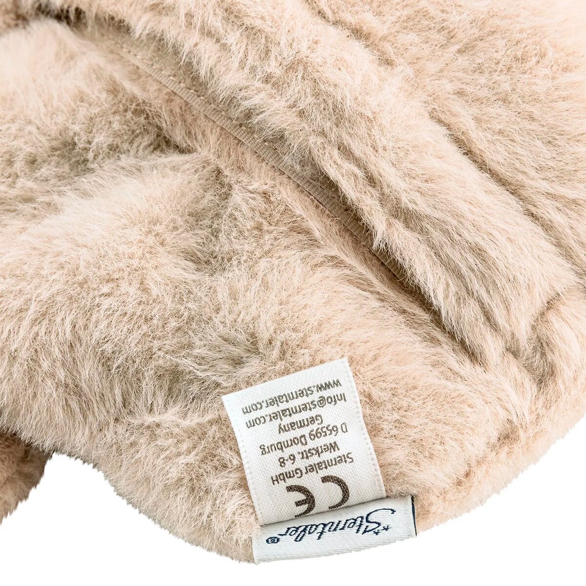 Peluche Sterntaler con bolsa anticolicos semillas colección Lucky Marrón claro-5
