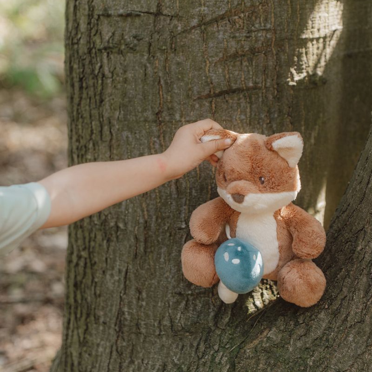 Peluche Little Dutch raposa 15 cm coleção Forest Castanho-claro-7