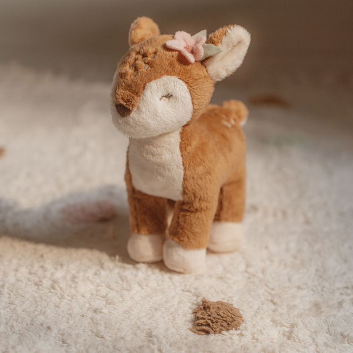Peluche Little Dutch veado 15 cm coleção Fairy Castanho-claro-3