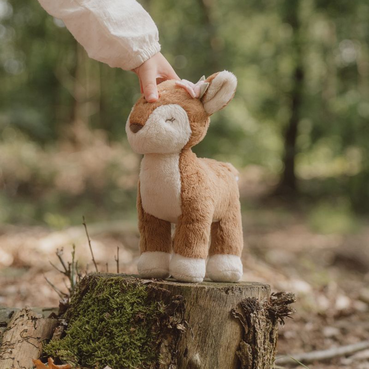 Peluche Little Dutch veado 15 cm coleção Fairy Castanho-claro-6