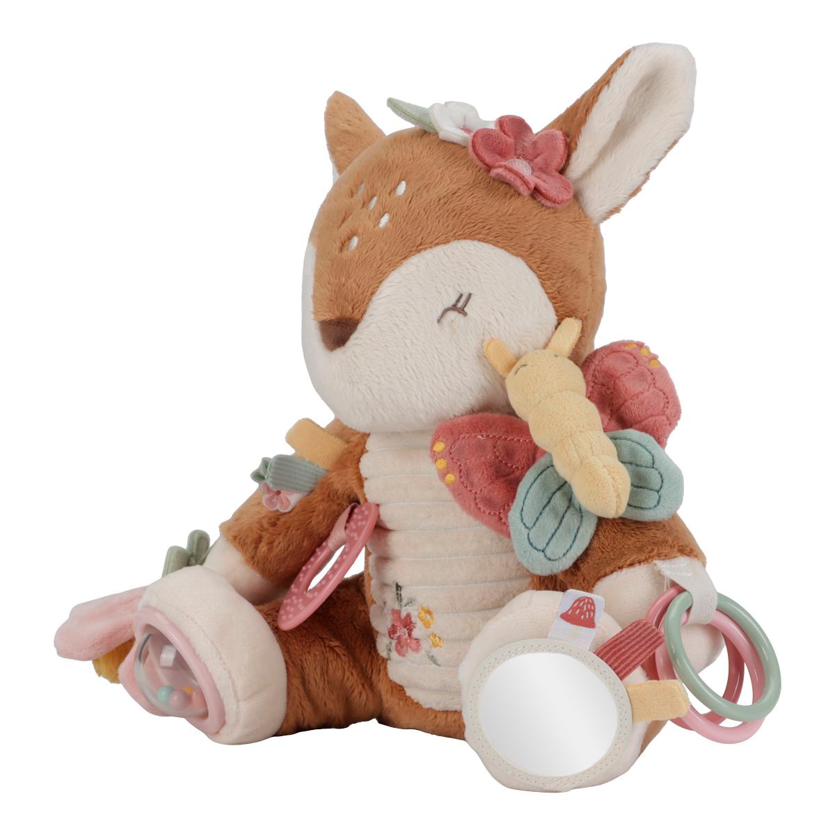 Peluche de Atividades - 25 cm Rosa-claro-2