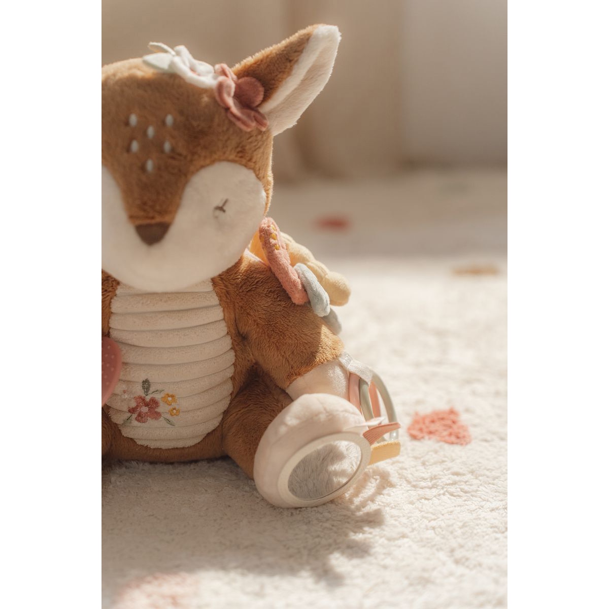 Peluche de Atividades - 25 cm Rosa-claro-9