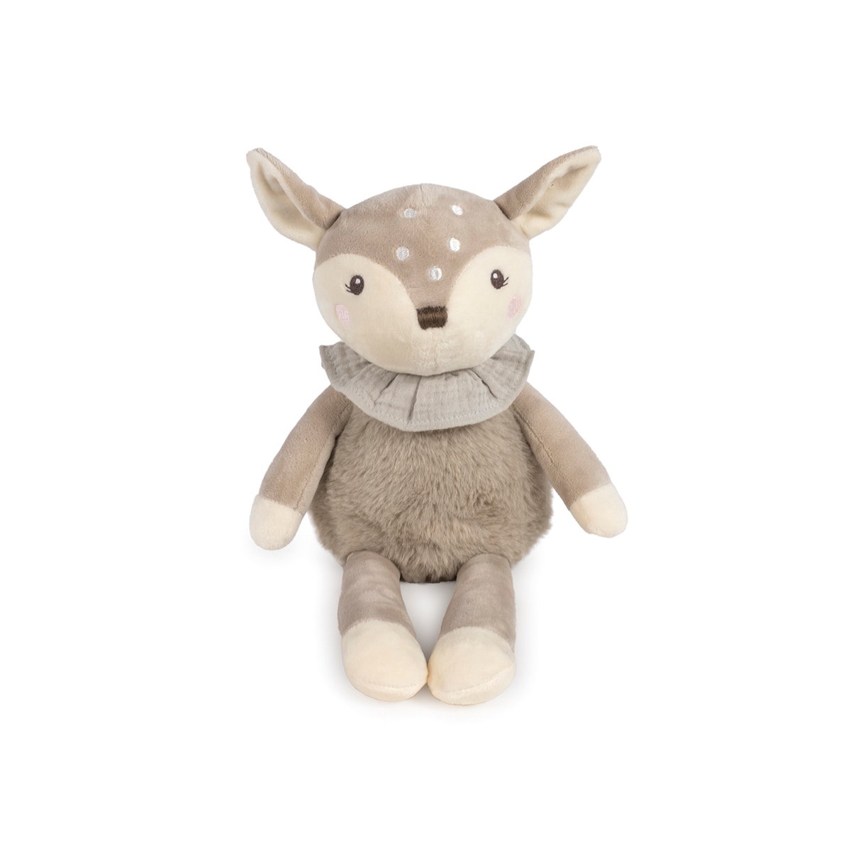 Peluche Veado 38 cm Coleção Nara Bege Serra-1