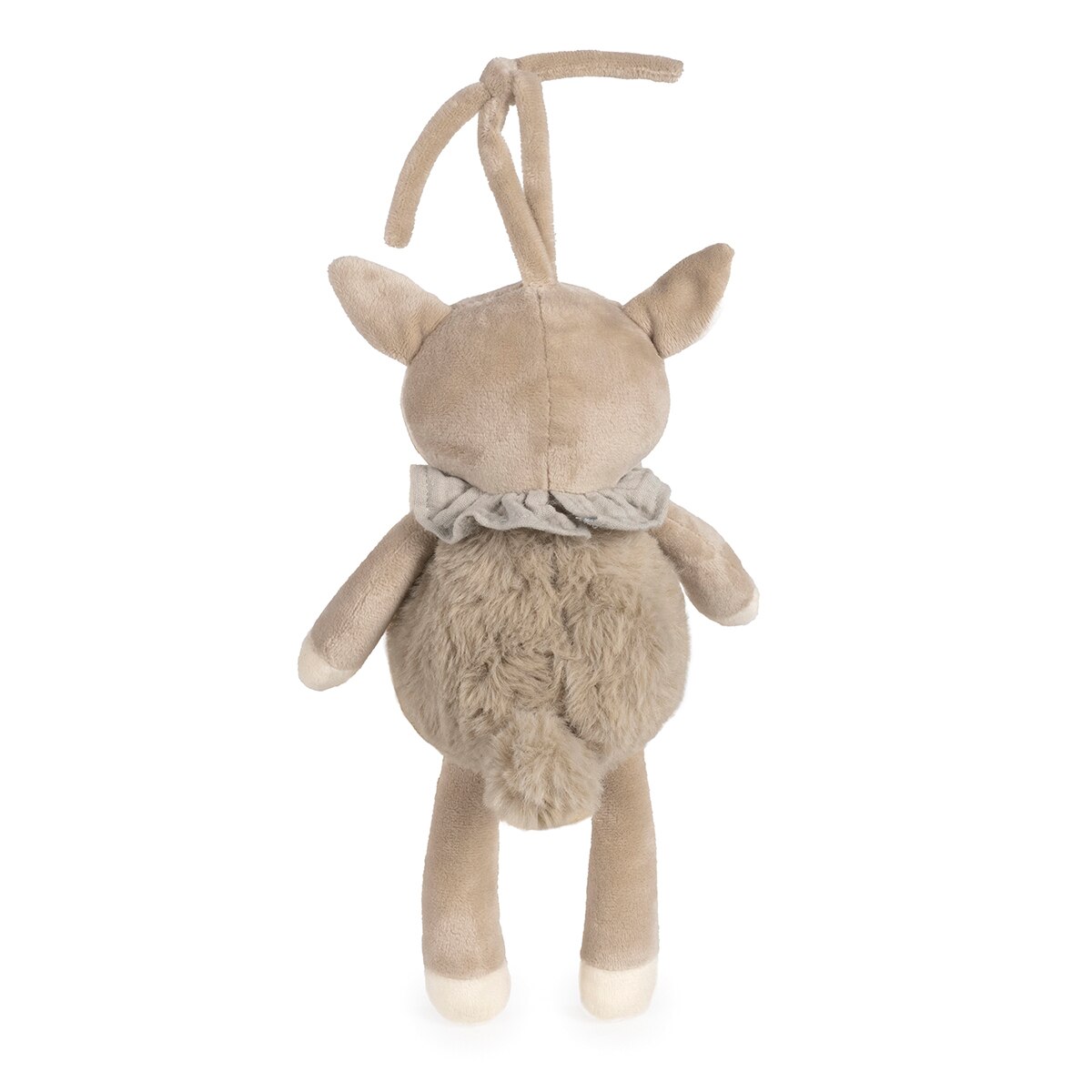 Peluche Musical Veado 26 cm Coleção Nara Bege Serra-2