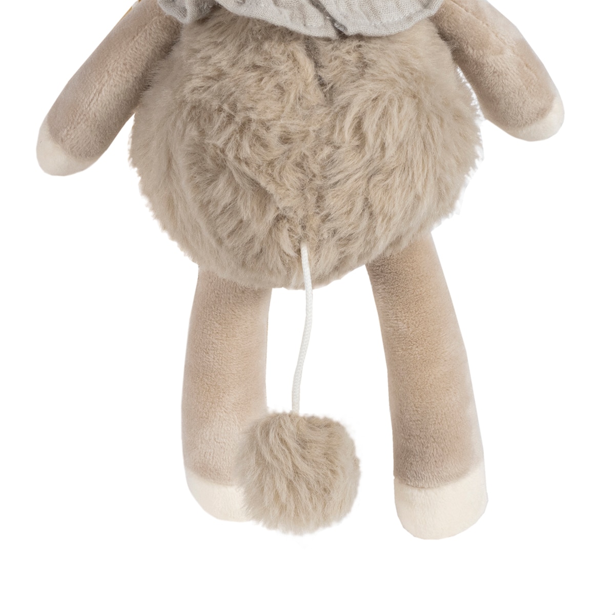 Peluche Musical Veado 26 cm Coleção Nara Bege Serra-3
