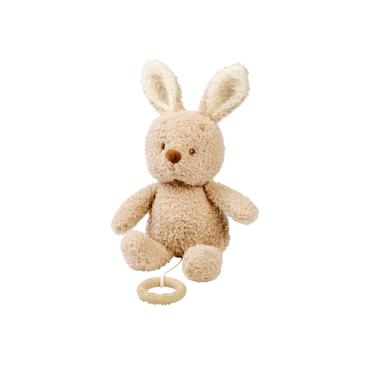 Nattou - Peluche musical Nattou conejito bebe 24cm colección Teddy.