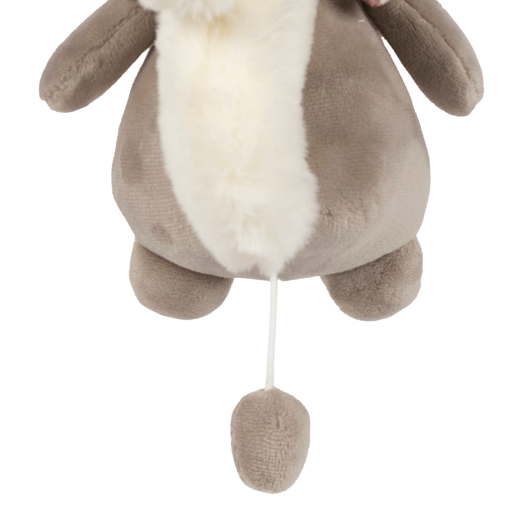 Peluche Musical Esquilo 20 cm Coleção Cherry Vermelho/Grená-3
