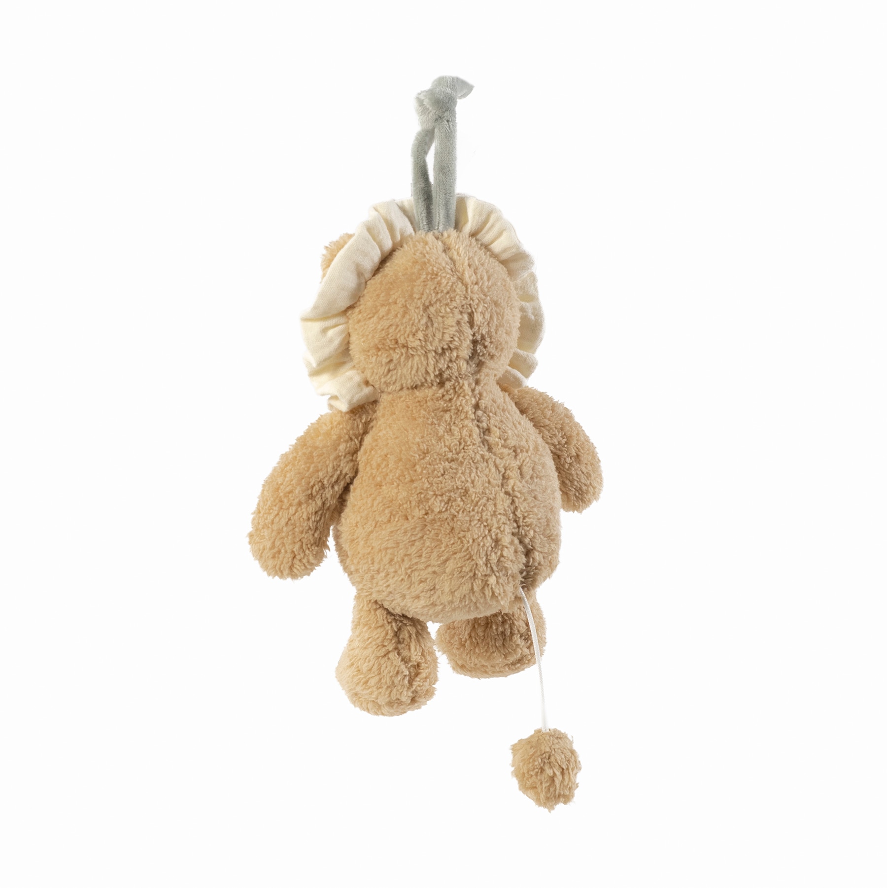 Peluche Musical Leão 25 cm Coleção Gala Bege Serra-2