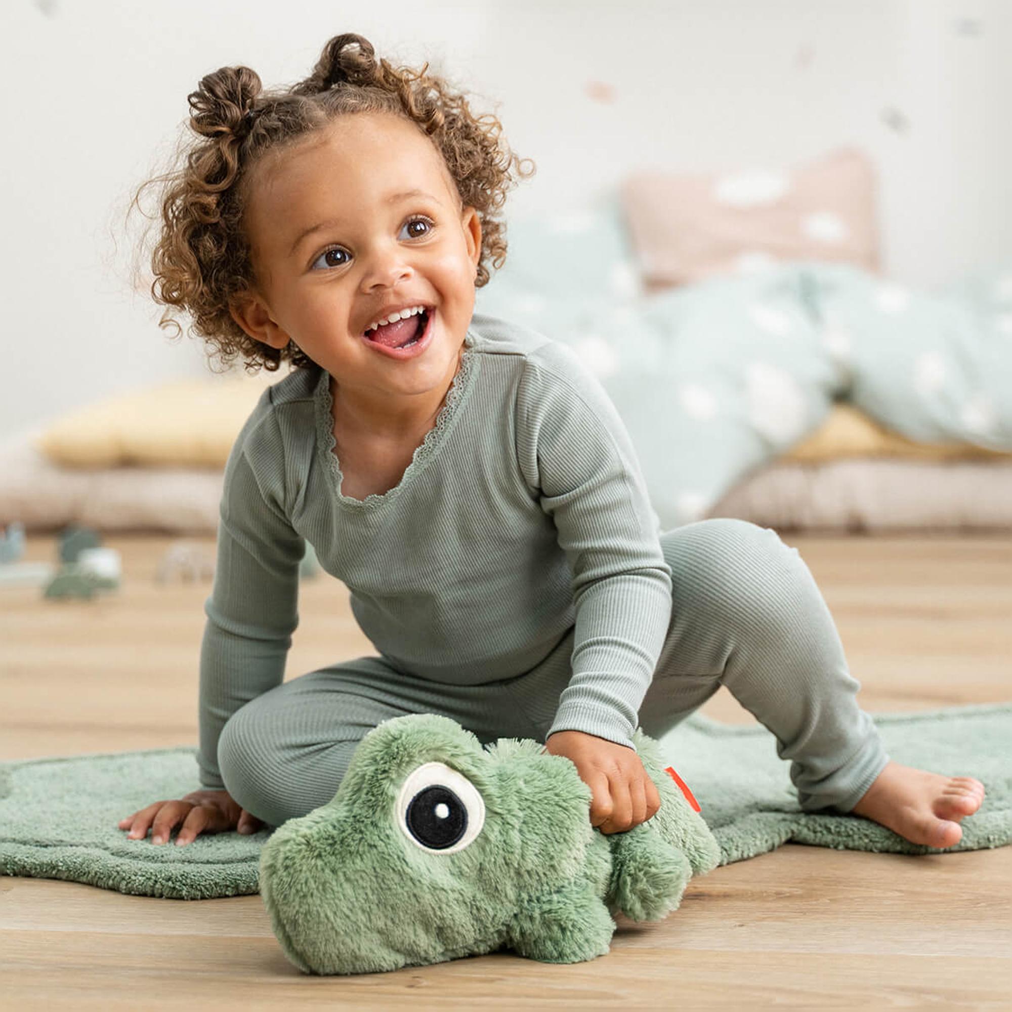 Peluche Done by Deer Croco 28 cm Verde Primavera-3