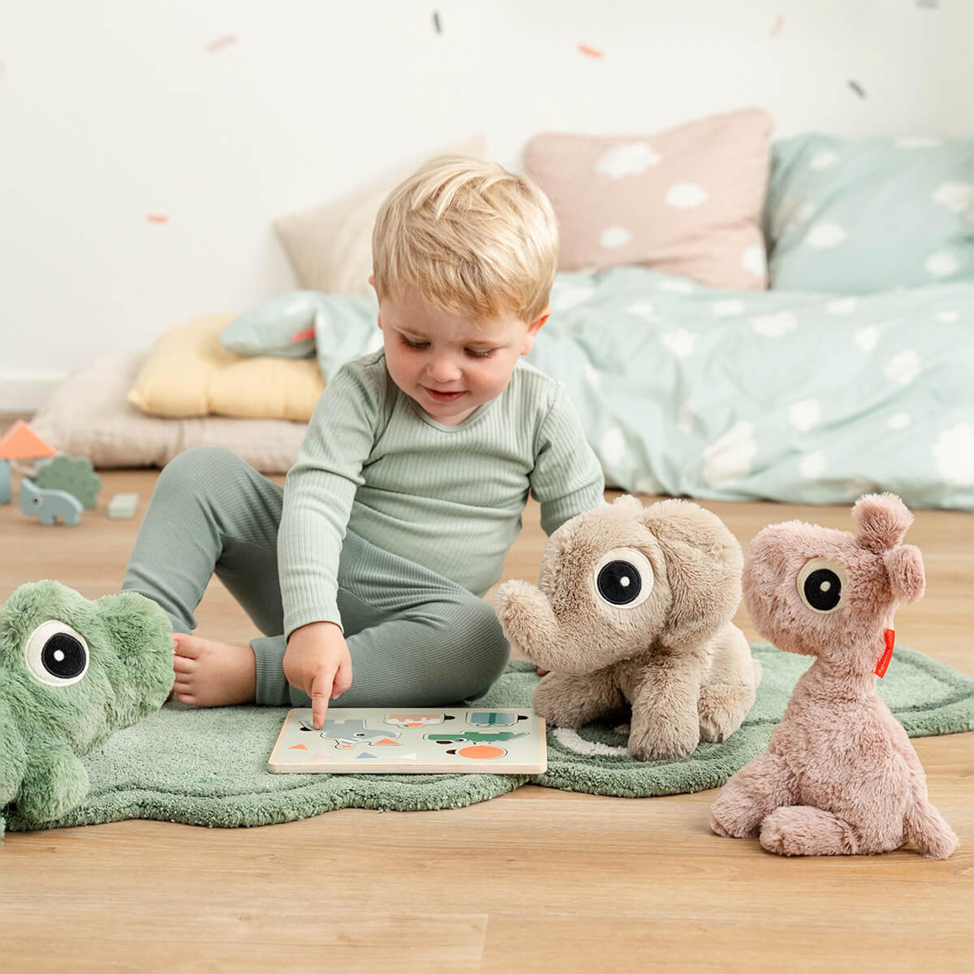 Peluche Done by Deer Croco 28 cm Verde Primavera-6