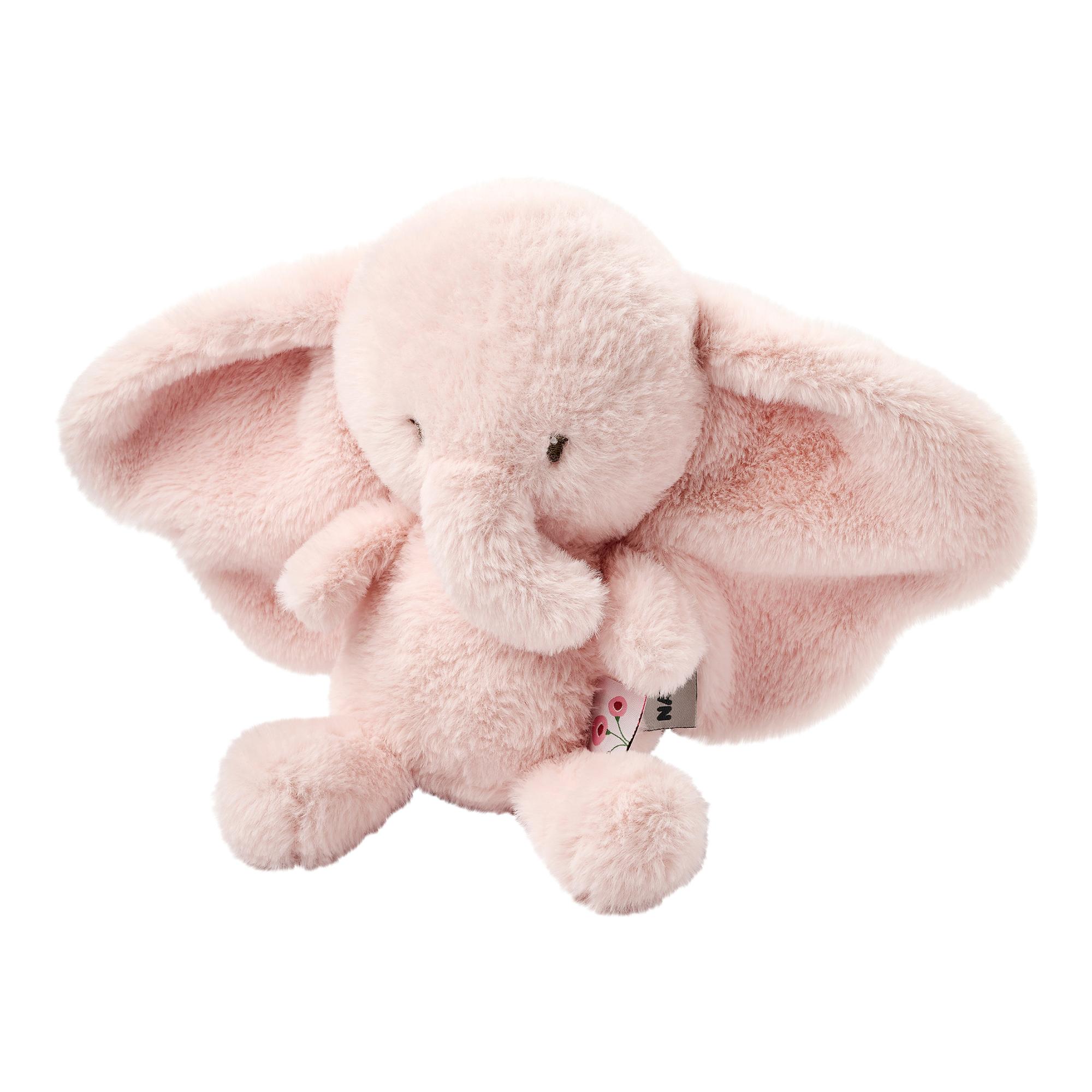 Imagen 2 de Peluche elefante Nattou 30cm colección Fan Fan Rosa claro