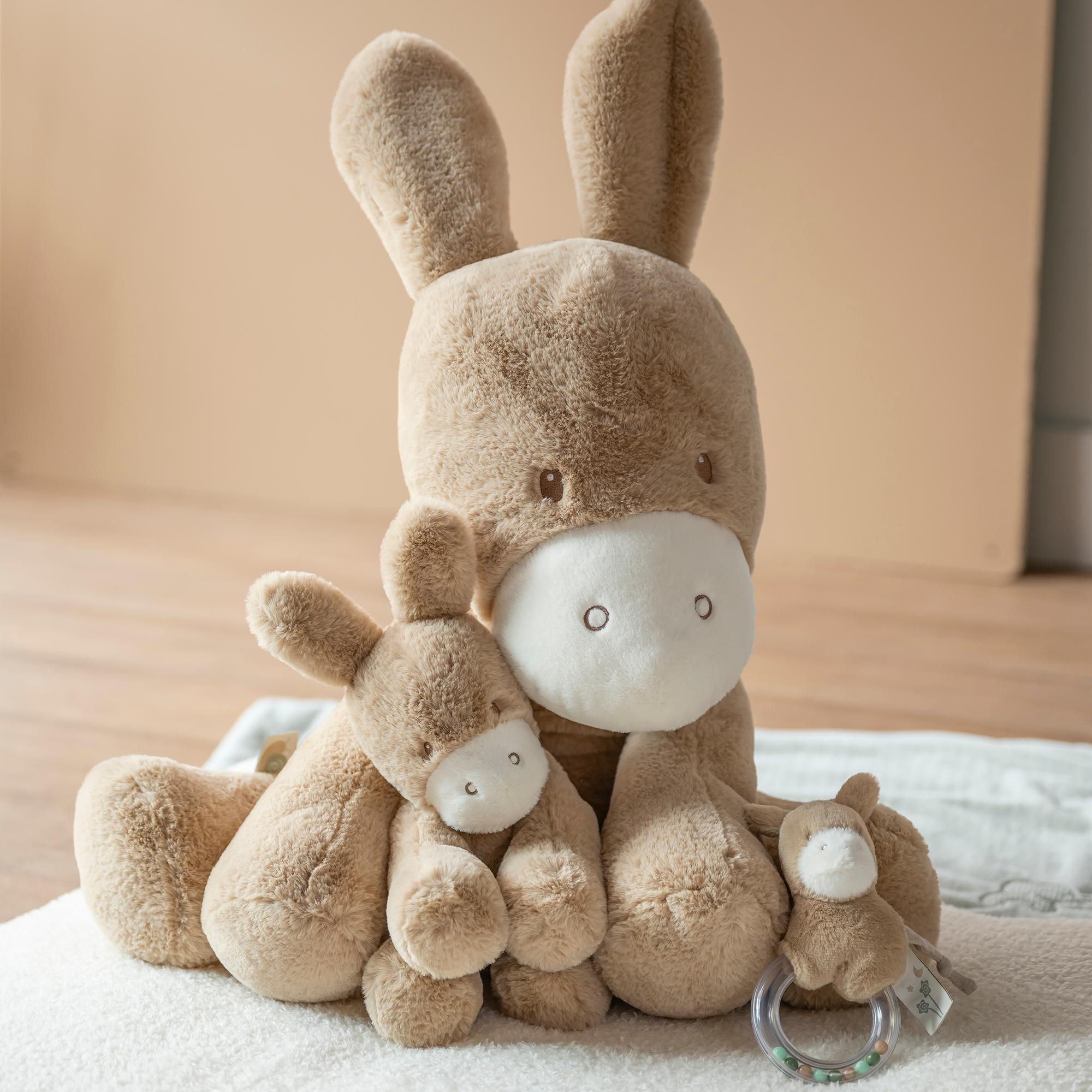 Imagen 3 de Peluche musical burrito Nattou colección LouLou Caramelo