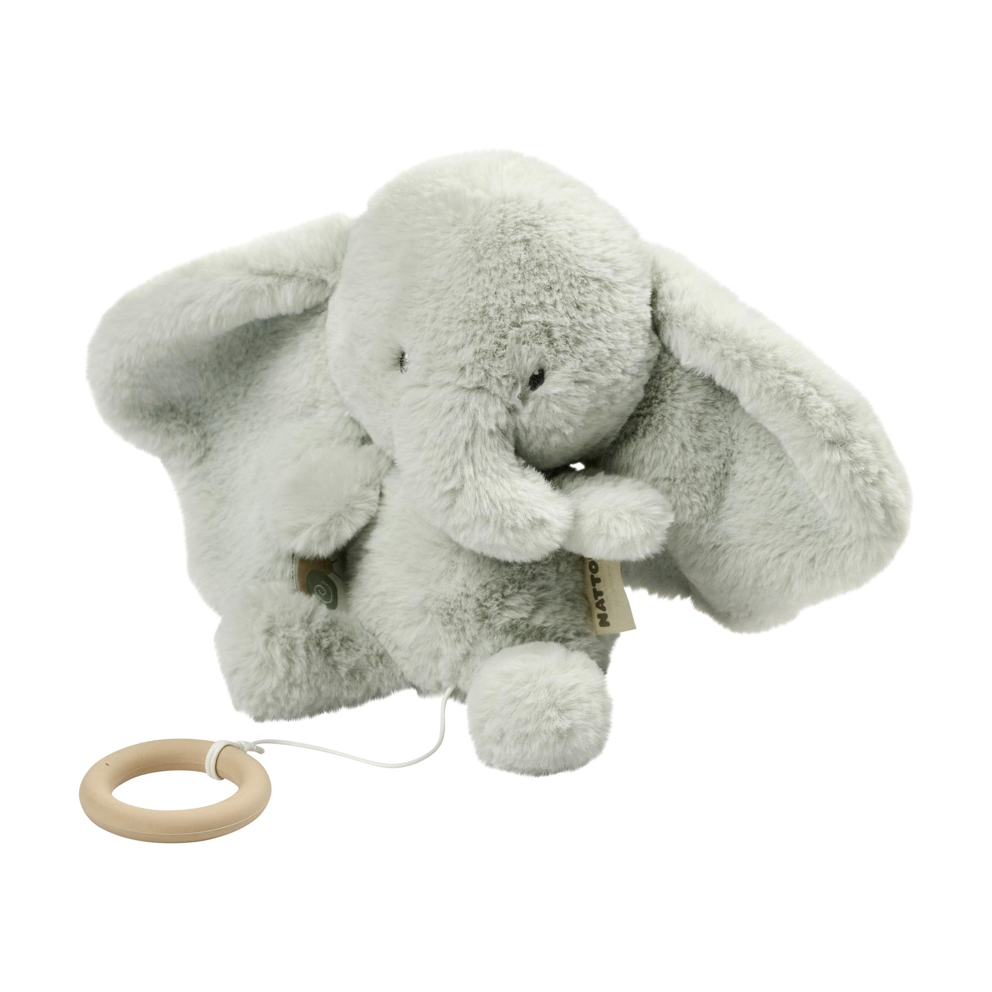 Imagen 0 de Peluche musical elefante Nattou colección LouLou