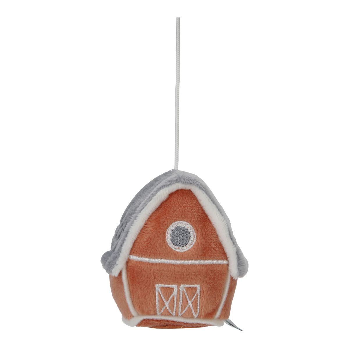 Móvil musical Little Dutch colección Little Farm Gris claro-3