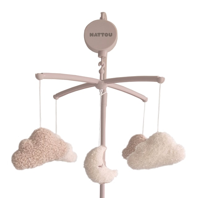 Imagen 0 de Móvil musical Nattou con arco madera colección Teddy