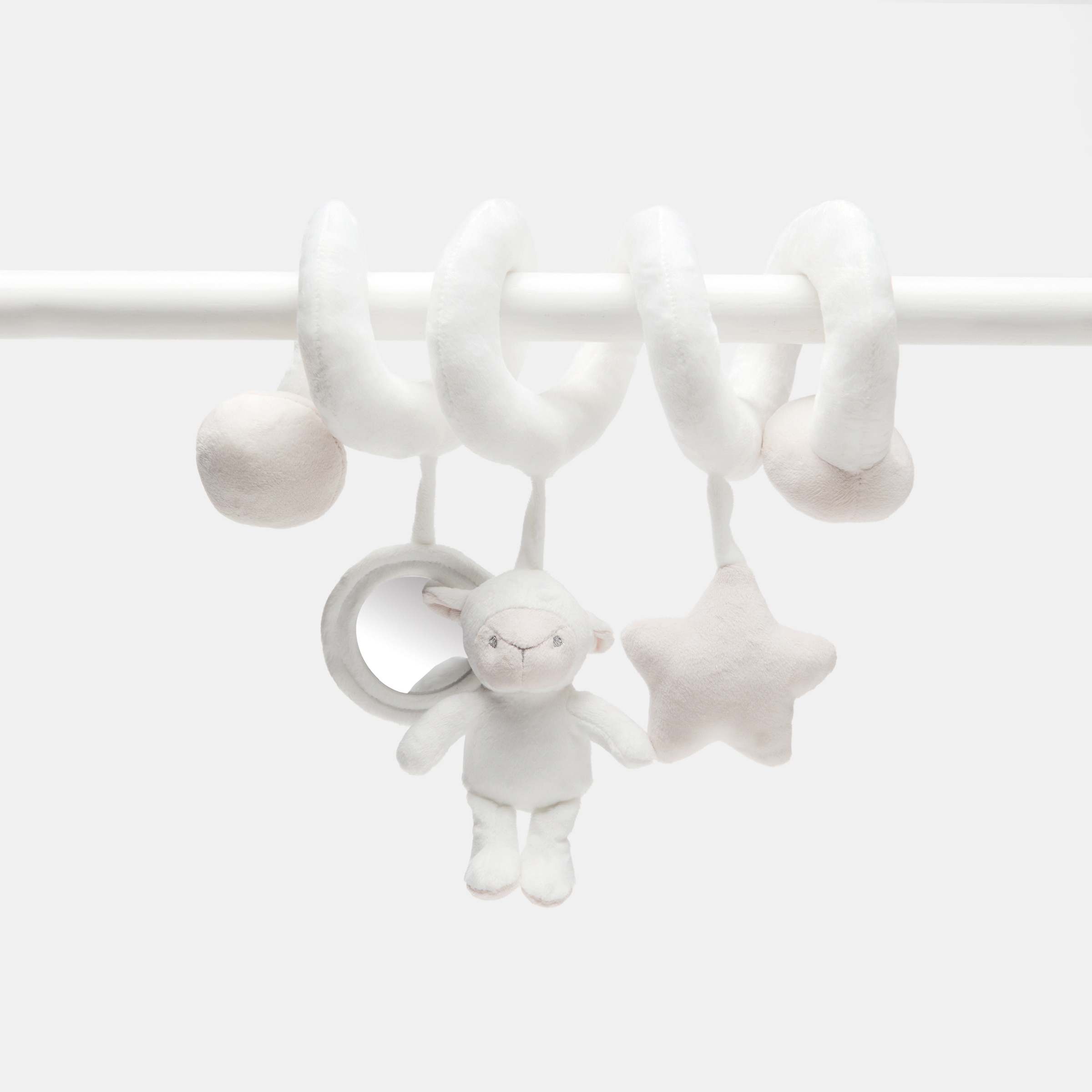 Espiral de atividades Cotton Juice Baby Home Cinzento-1