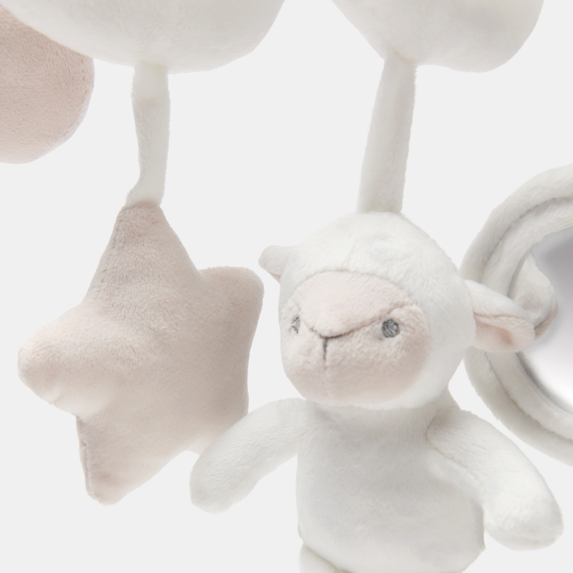 Espiral de atividades Cotton Juice Baby Home Cinzento-4