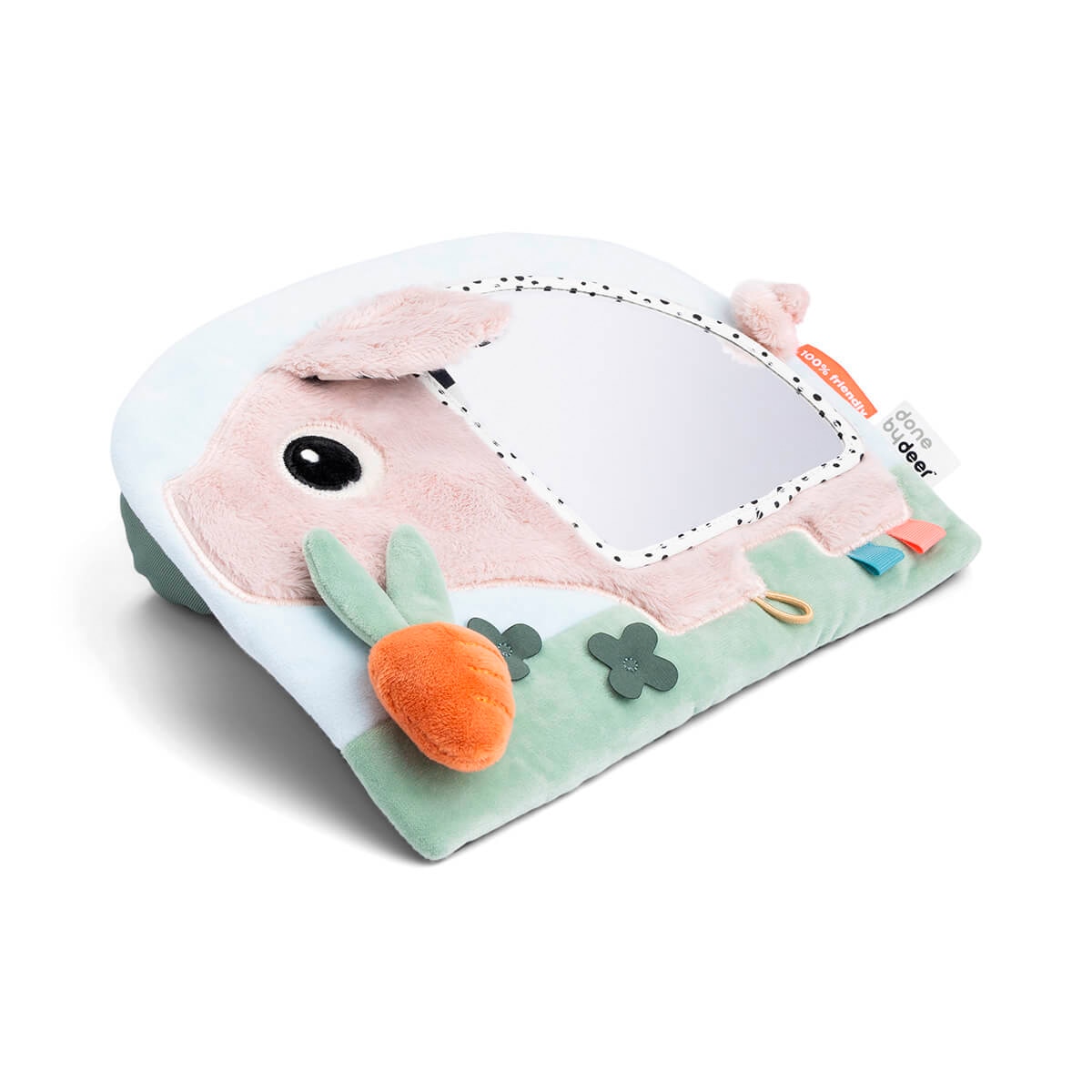 Espejo actividad Done by Deer cerdito colección Tiny farm Multicolor-2