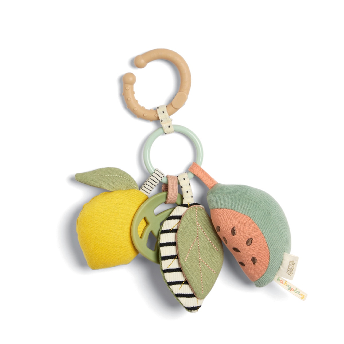 Sonajero Mordedor Mamas&Papas frutas colección Babyplay Multicolor-1