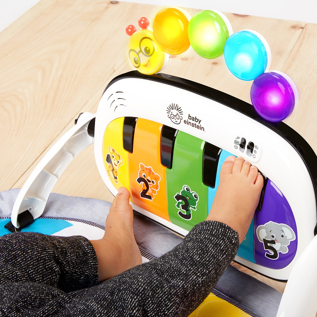 Manta de Atividades 4 em 1 Kickin Tunes Cinzento-12