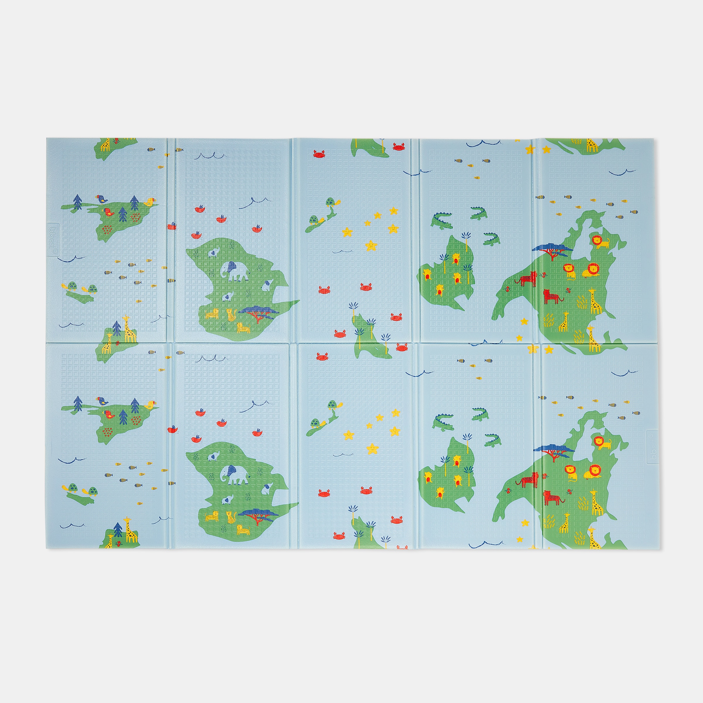 Tapete Foam XL Reversível - 180x120 cm Multicolor-2