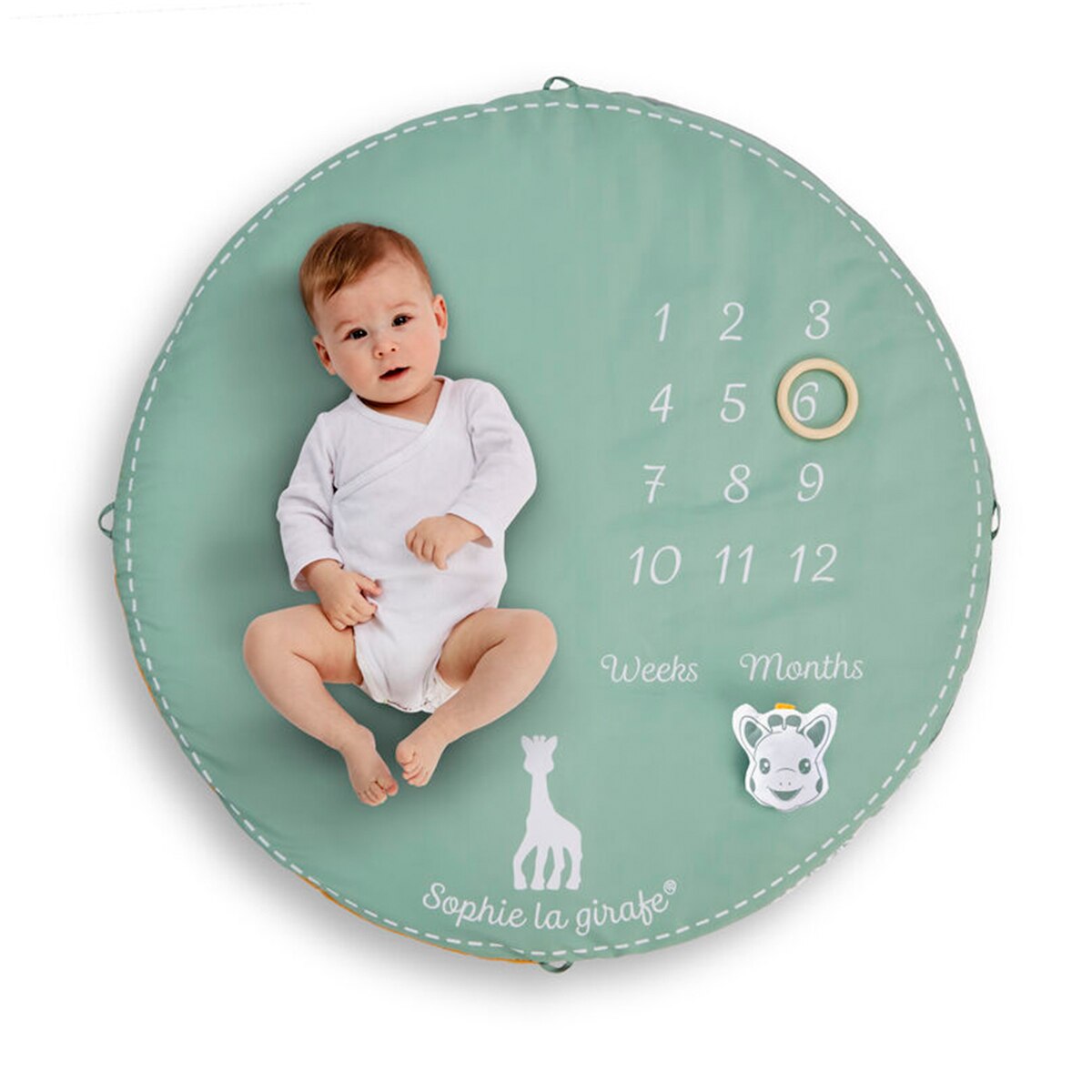 Gimnasio reversible Sophie la girafe Verde-2