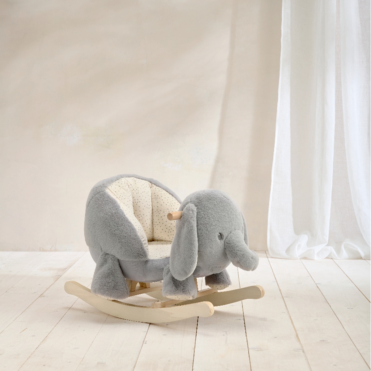 Rocket balancín Mamas&Papas Ellery el elefante Gris claro-6