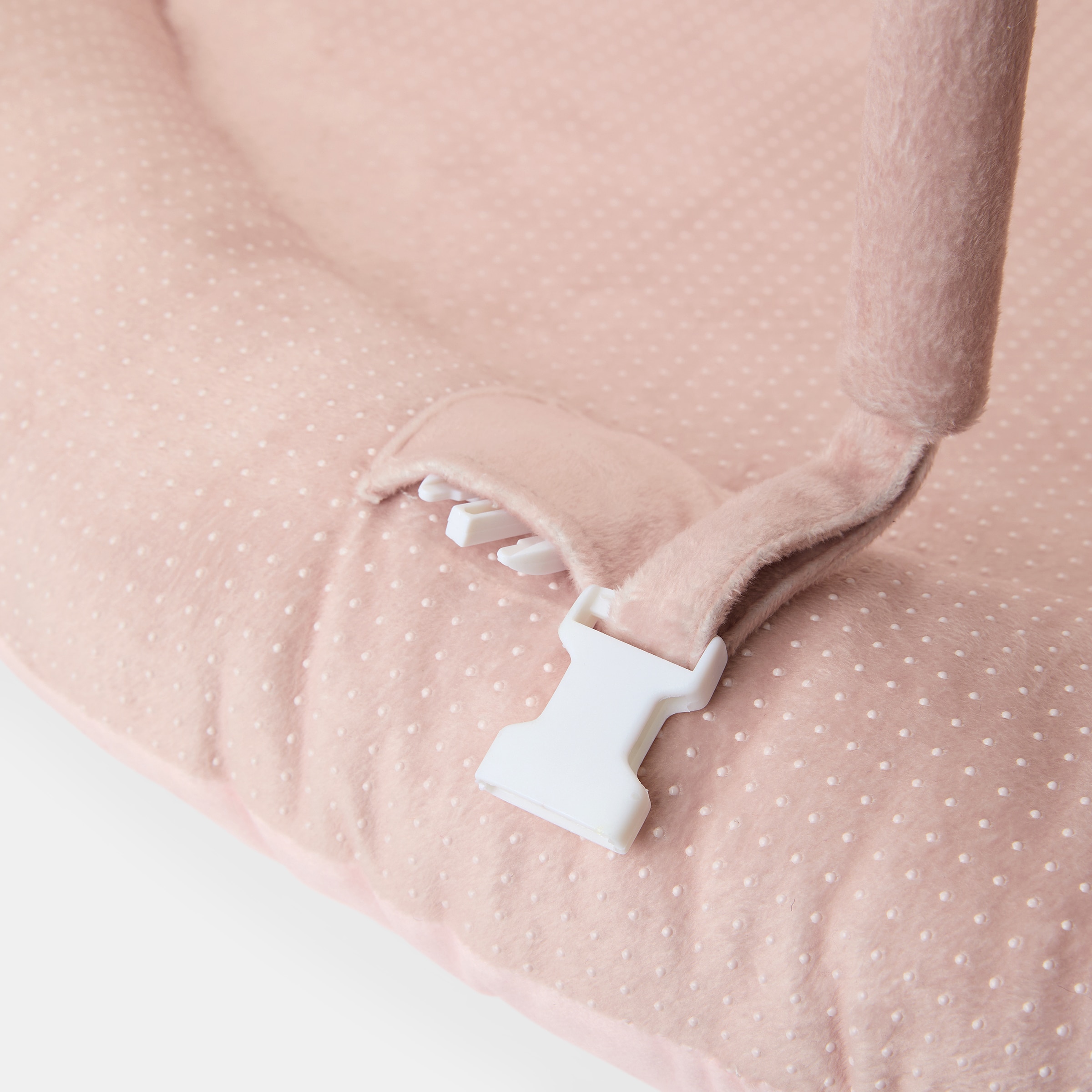 Manta actividades con arco y acolchado Cotton Juice Baby Home Conejo Rosa claro-3