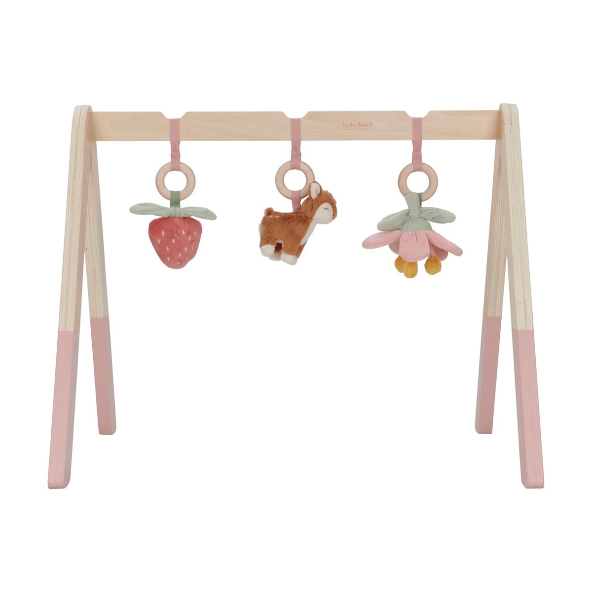 LITTLE DUTCH – Arco juegos madera Little Dutch babygym con juguetes.