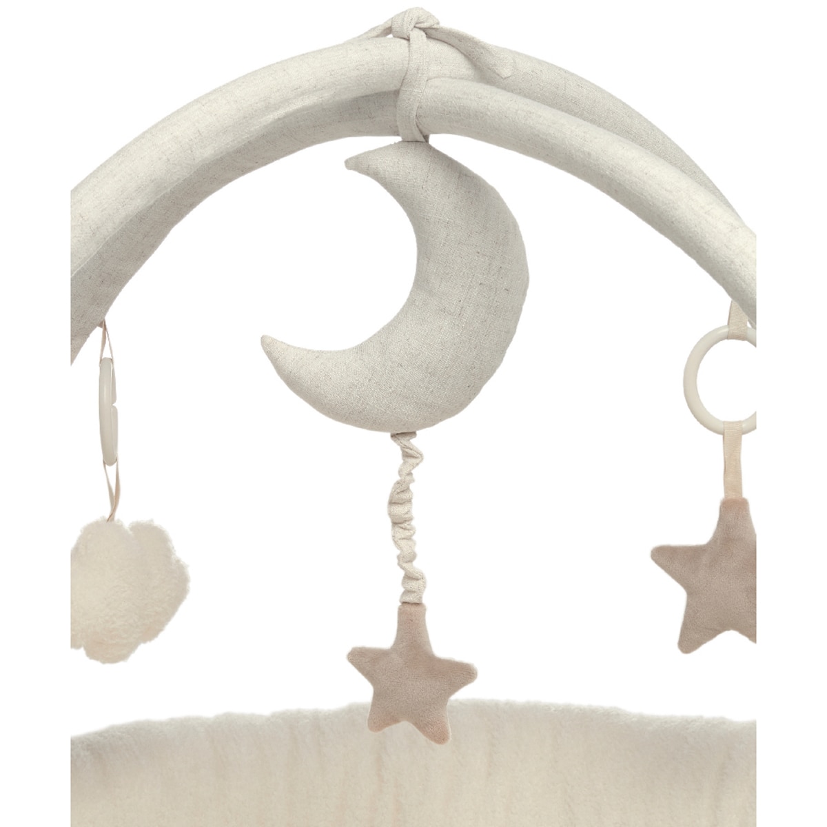 Manta con arco actividades Mamas&Papas acolchado plus Beige Sierra-4