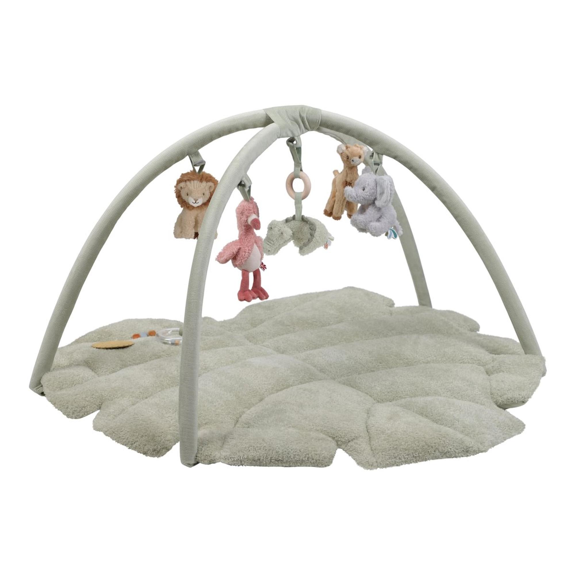 Manta actividades Little Dutch con arco de juegos colecc. Safari Friends Multicolor-2