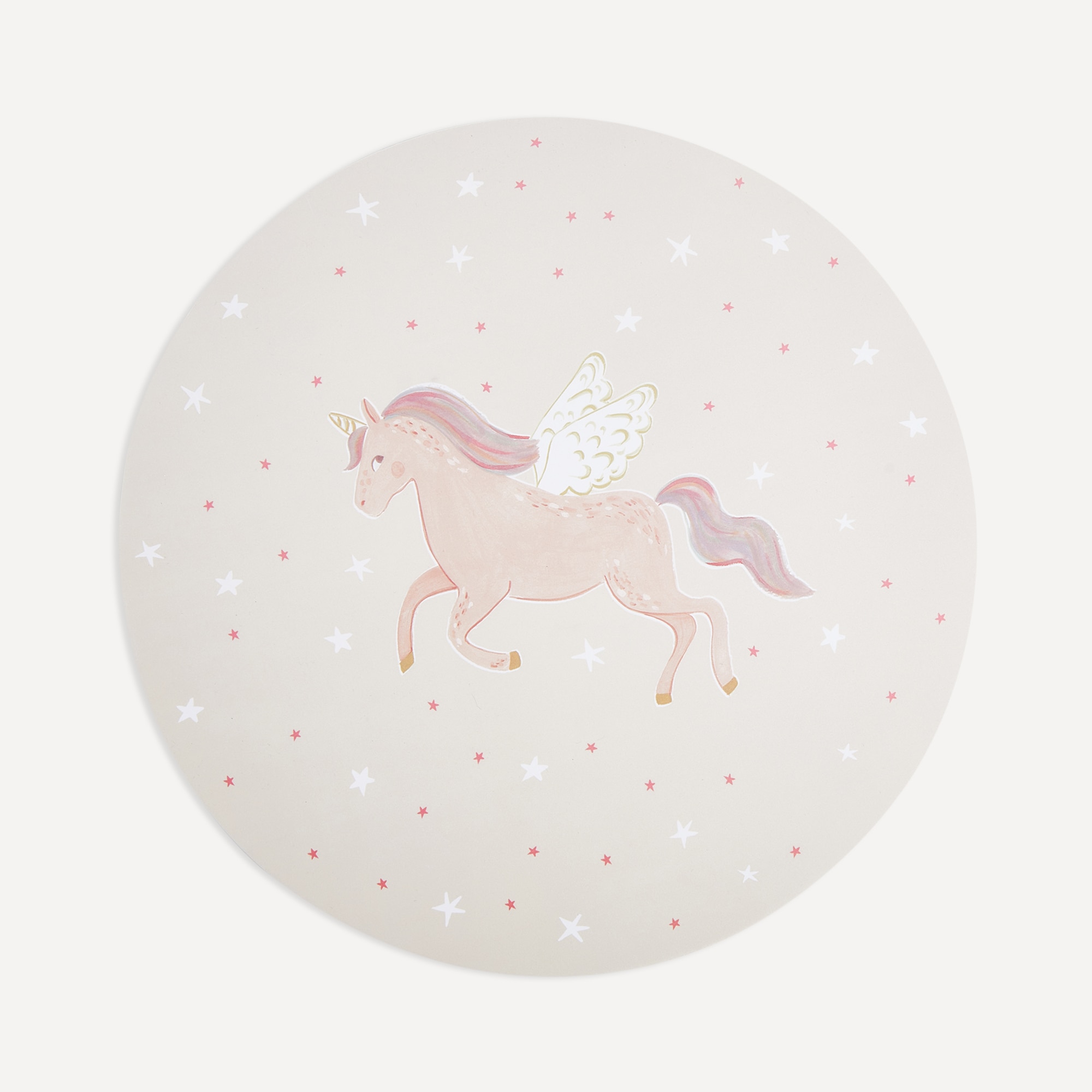 Individual de PVC Valentine Mini Home Rosa-3