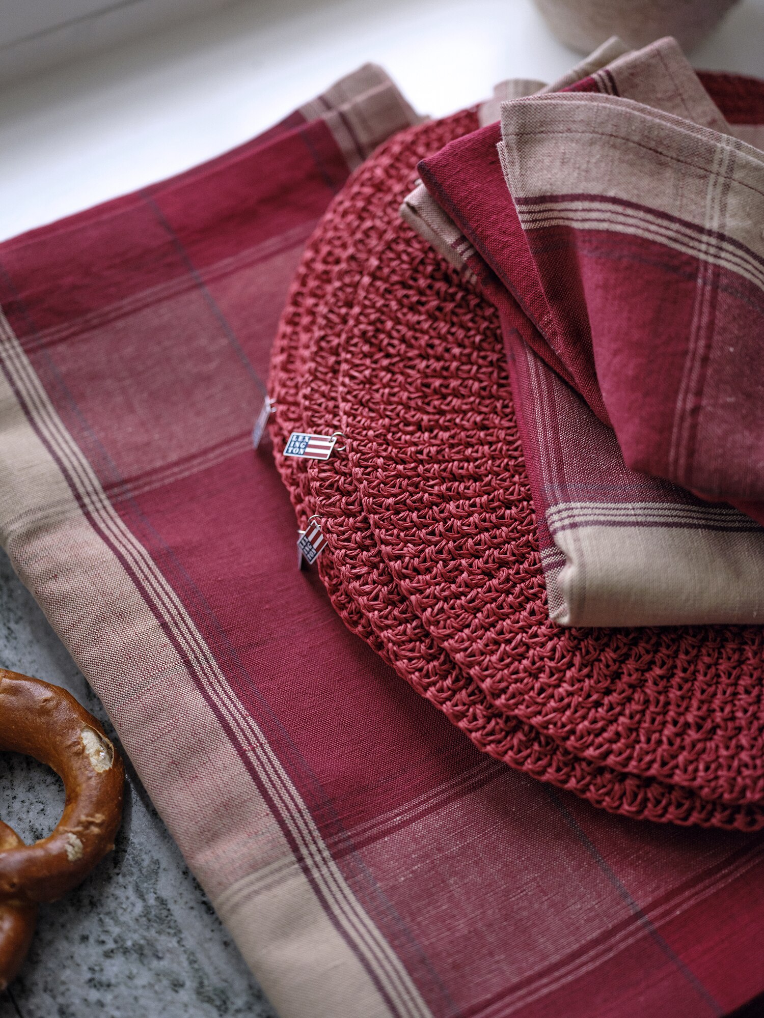 Individual Oval Living Natal 24 Vermelho-4