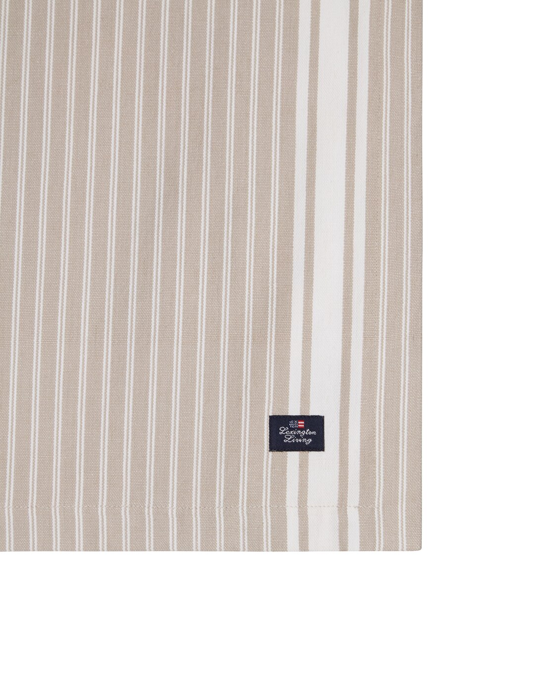 Camino de mesa algodón orgánico Icons Raya Lexington - Beige 50 x 250 cm Beige-2