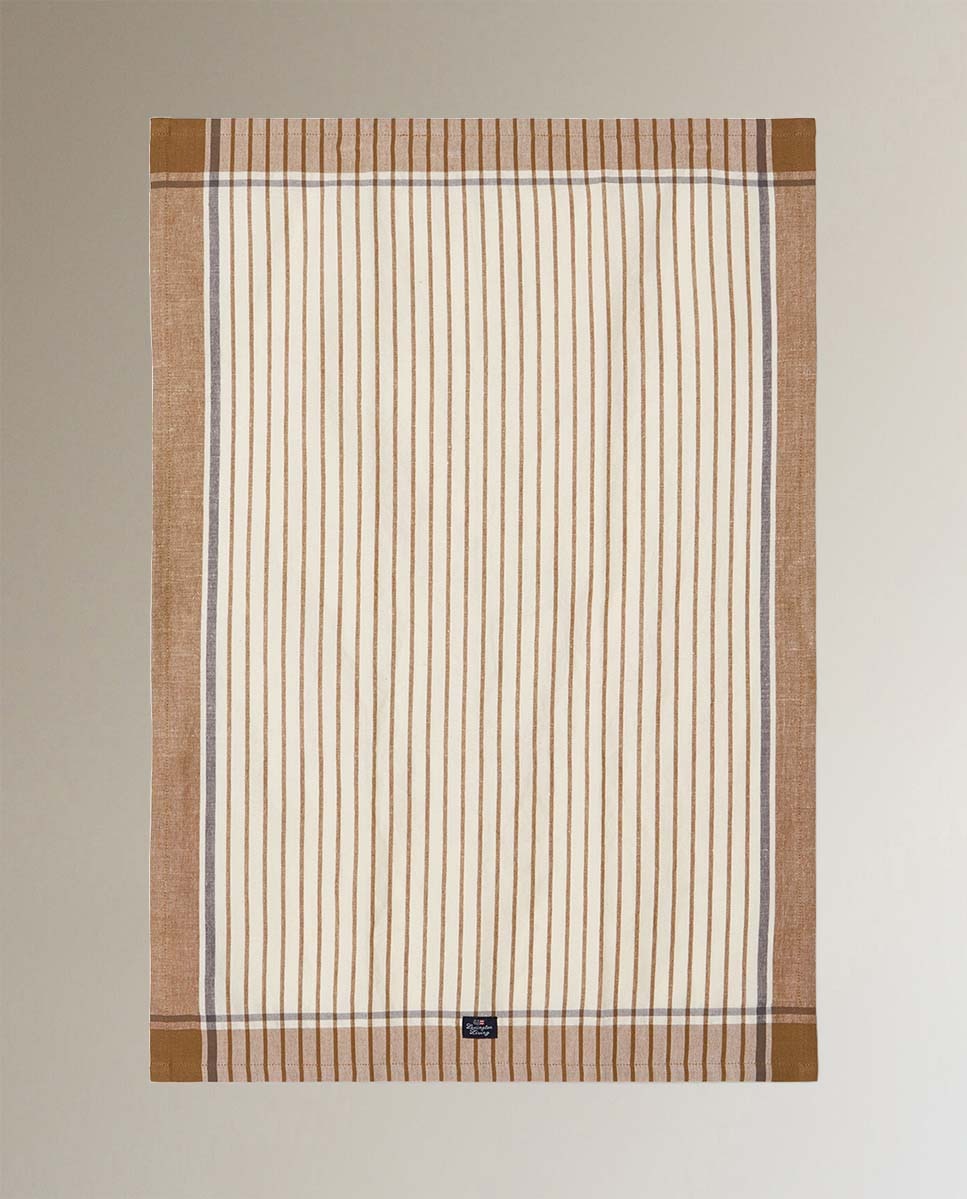 Paño de sarga lino algodón - Negro Negro-1