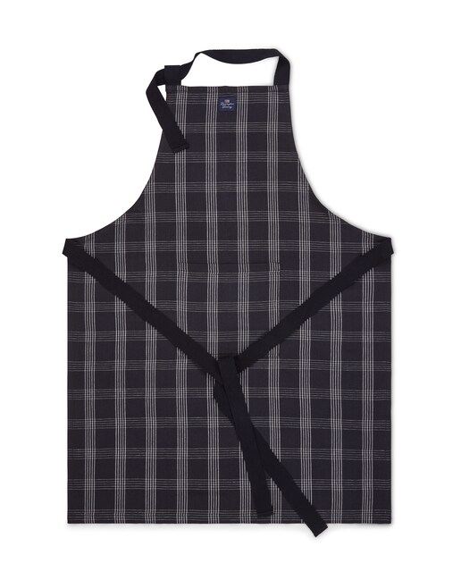 Imagem 0 de Avental de Linho e Algodão Checked