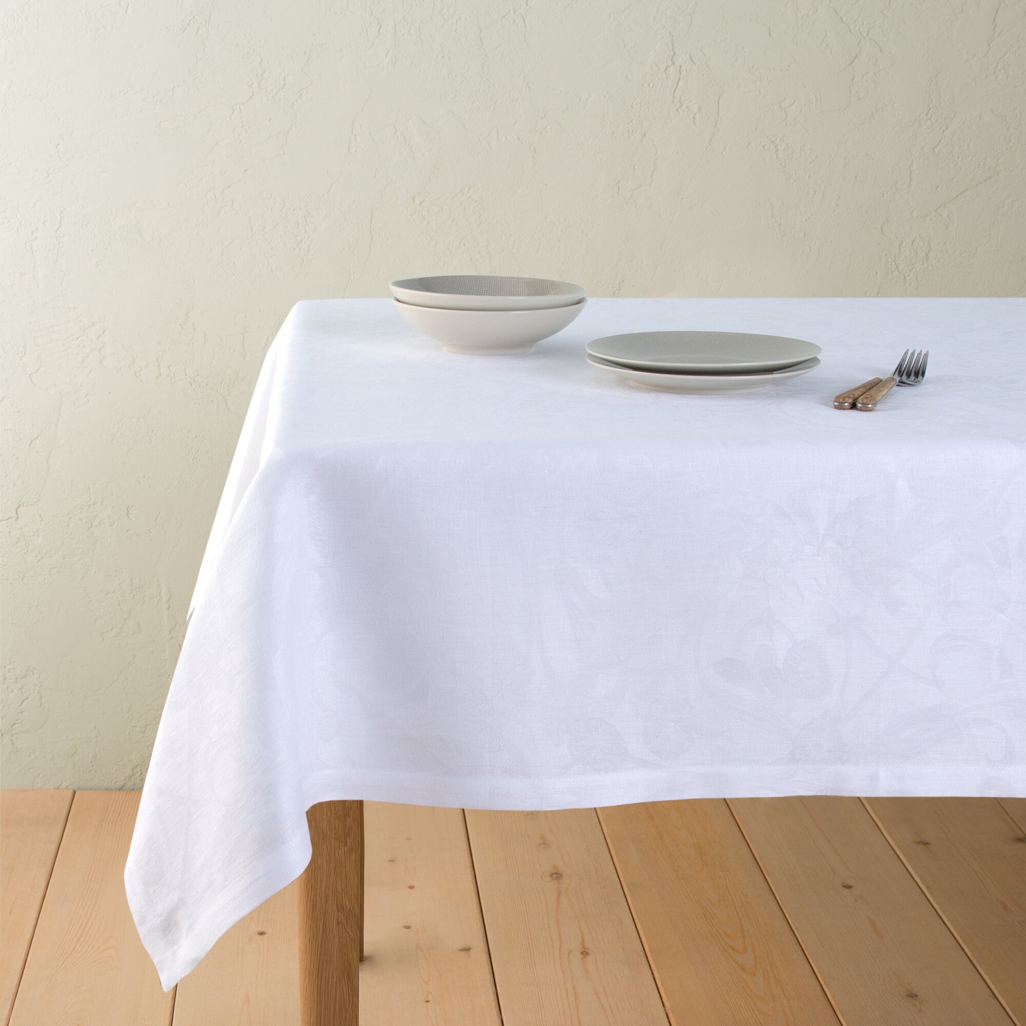 Imagem 0 de Toalha de mesa linho Tivoli Le Jacquard Français