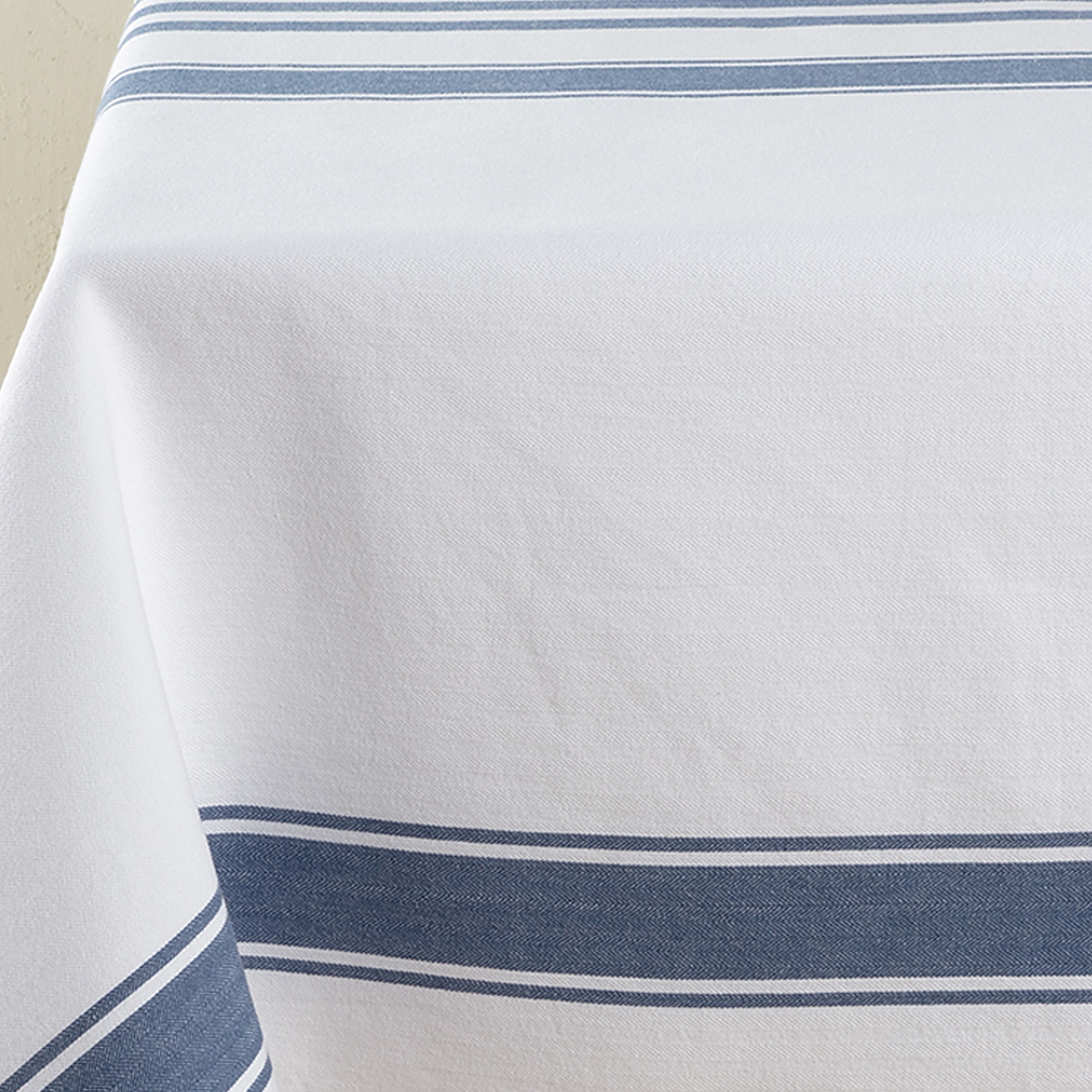 Toalha de mesa de algodão Icons Living Branco-2