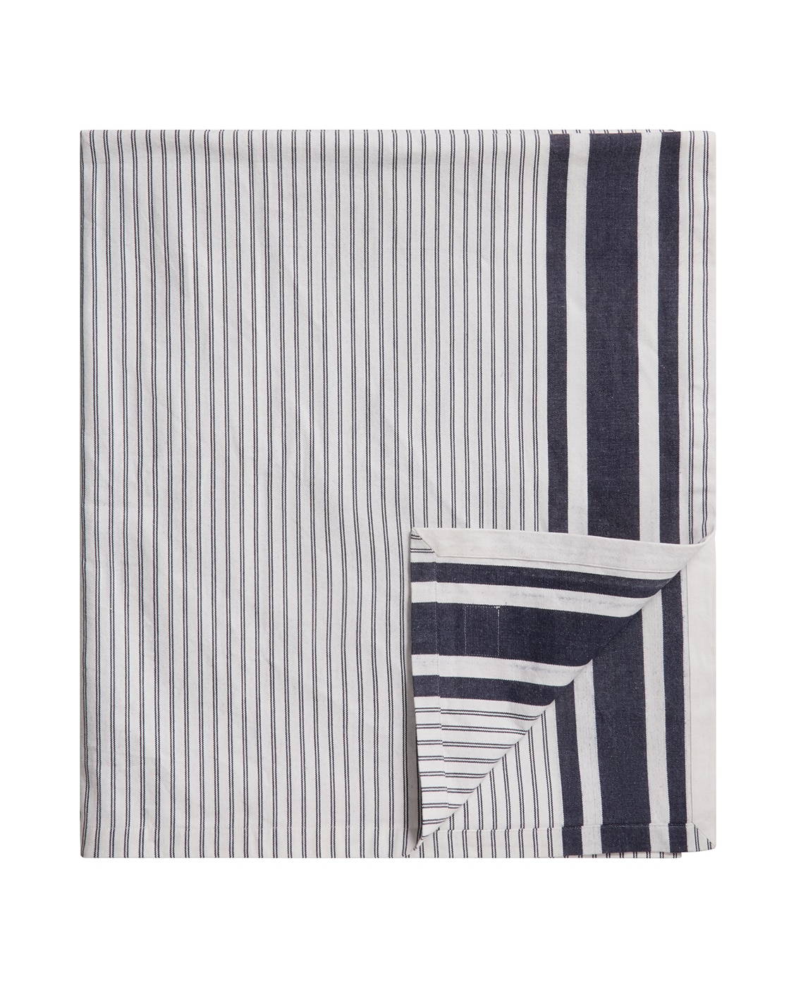 Mantel algodón orgánico Icons Raya Lexington - Navy 150 x 250 cm Navy-2