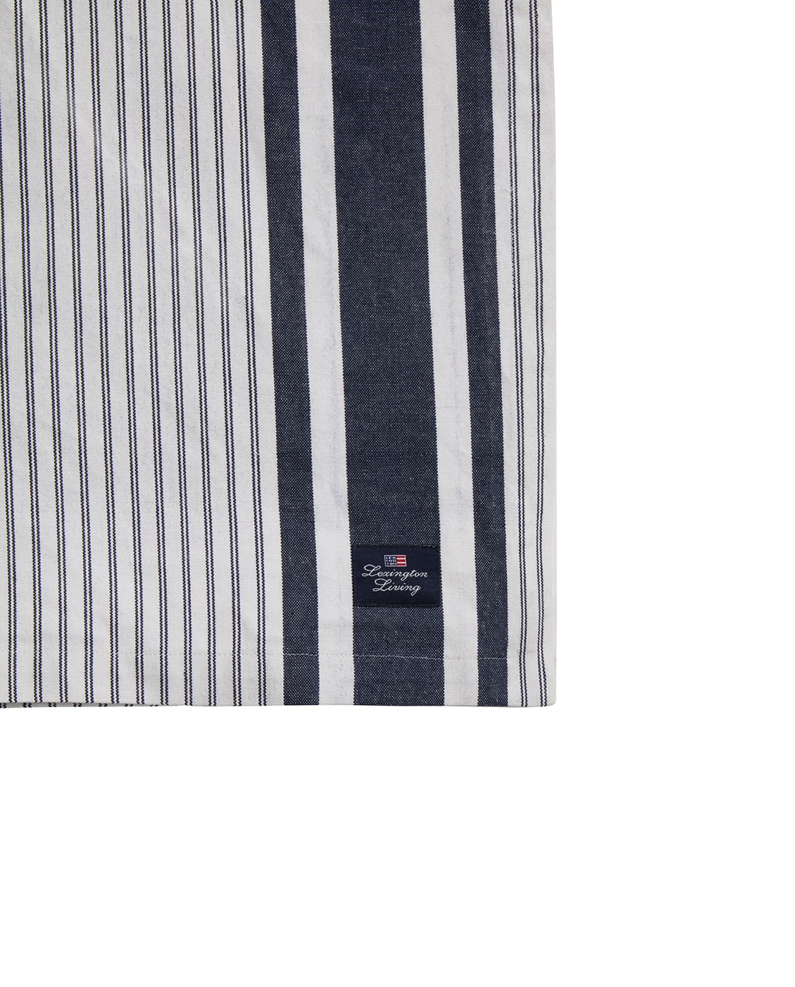 Mantel algodón orgánico Icons Raya Lexington - Navy 150 x 250 cm Navy-3