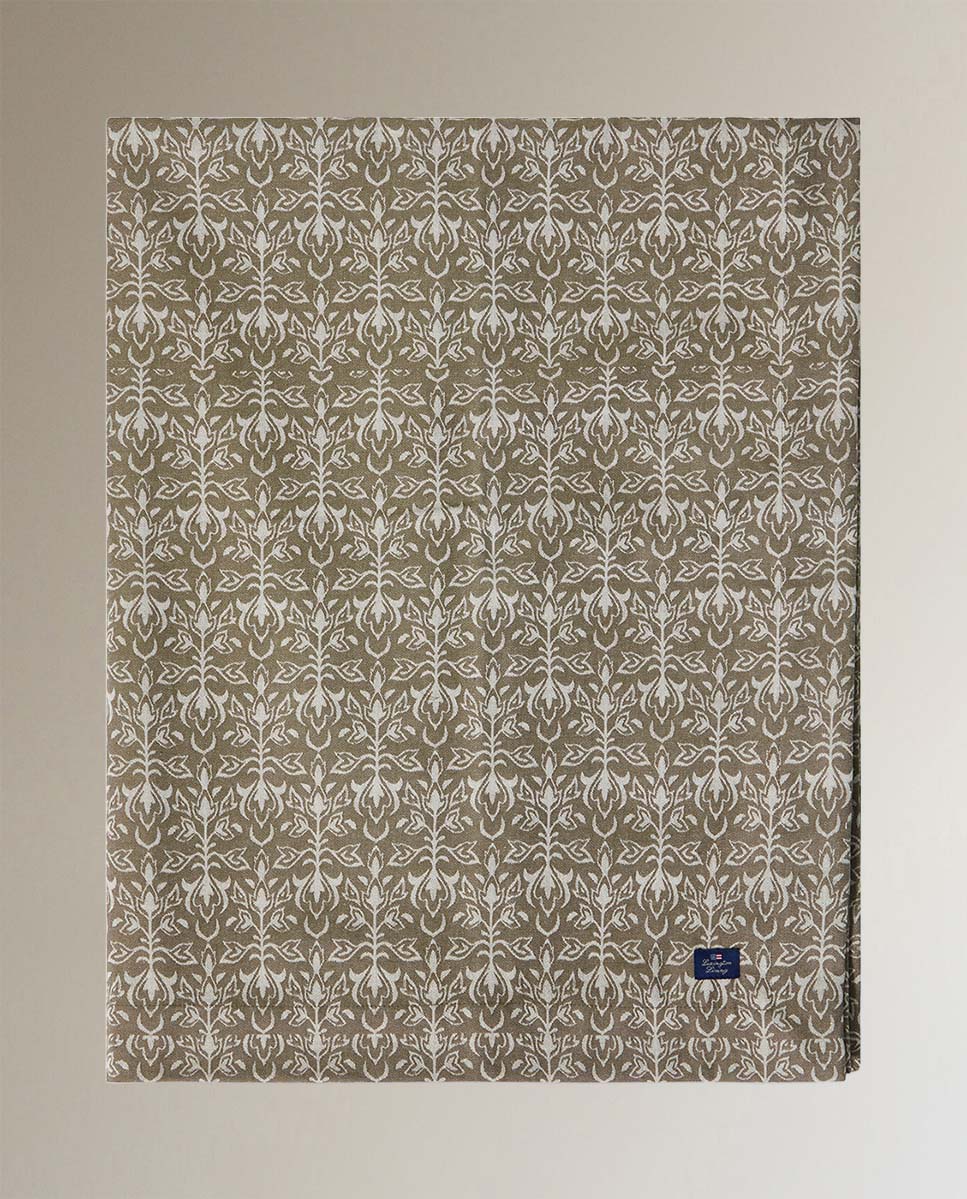 Imagen 0 de Mantel de mesa jacquard algodón Beige