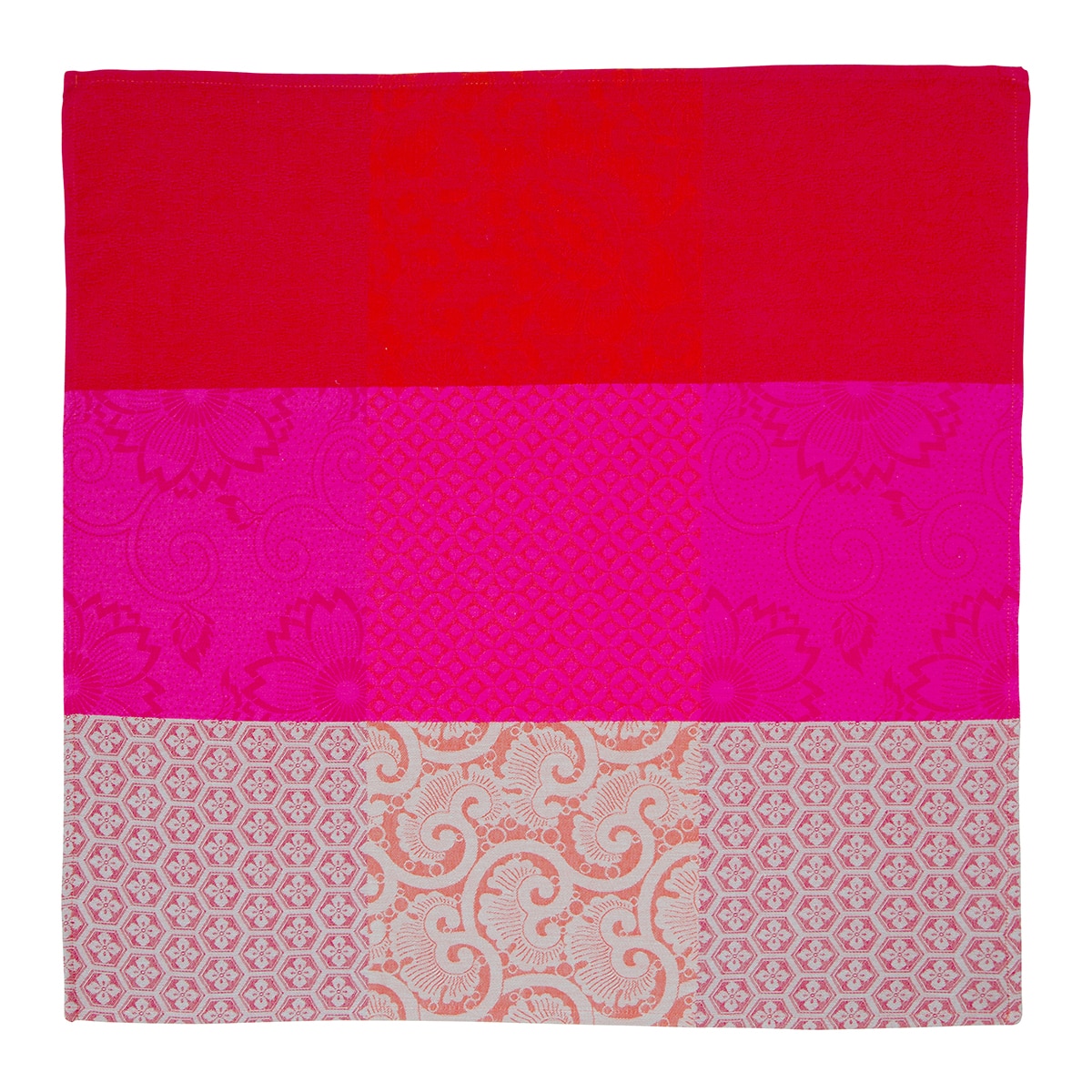 Guardanapo de algodão Fleurs de Kyoto Cereja-1