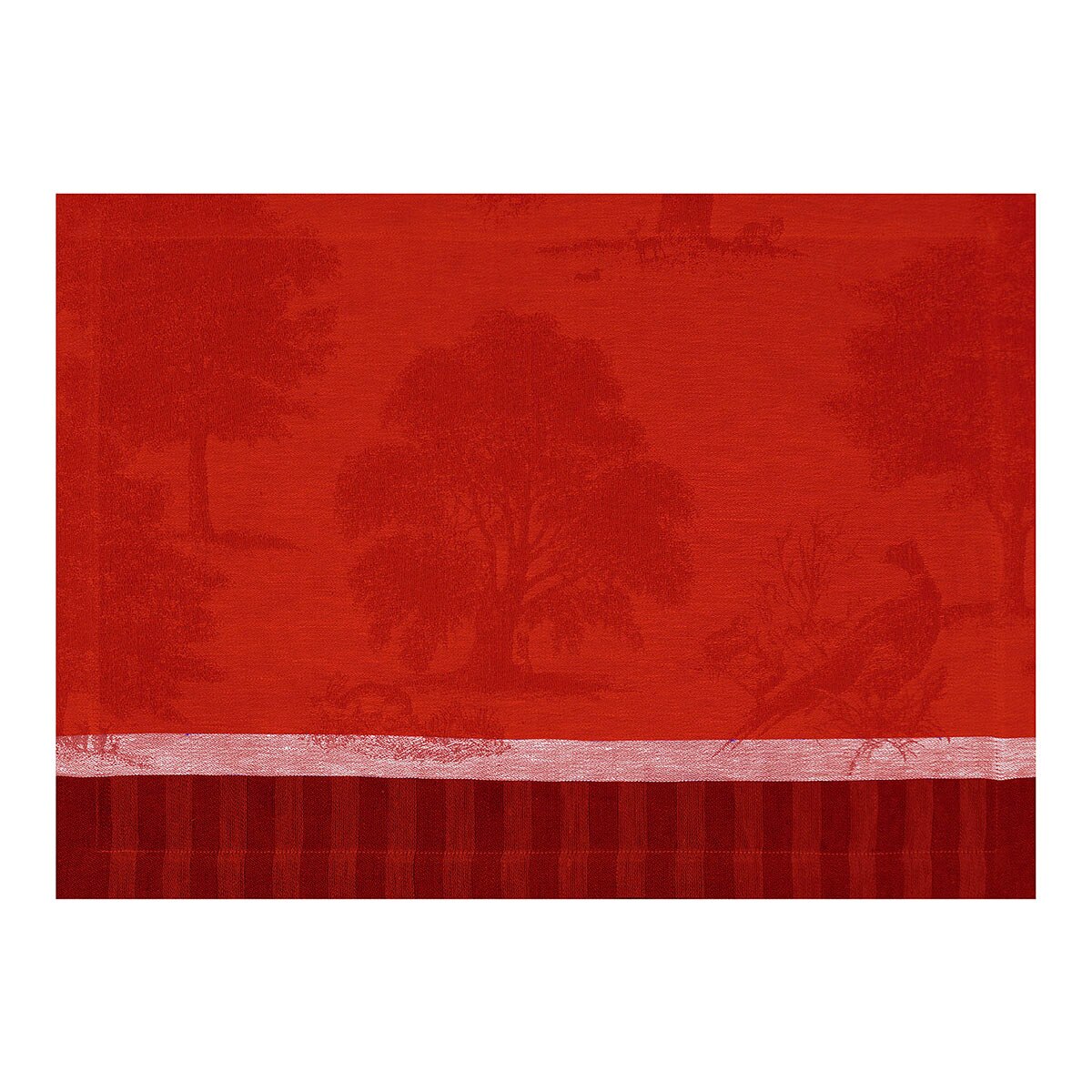 Imagen 0 de Mantel individual lino Souveraine Le Jacquard Français Carmin
