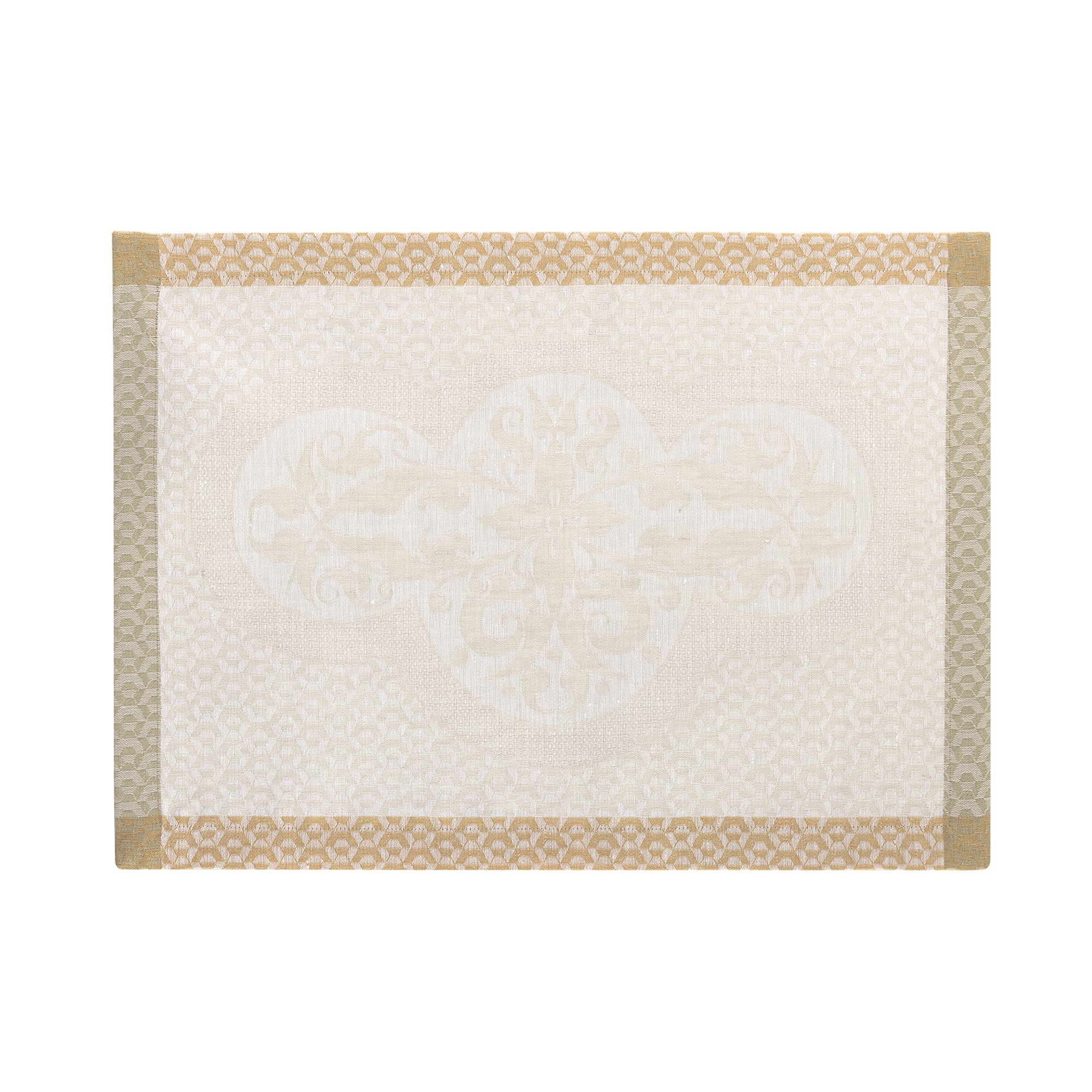 Le Jacquard FranÇais - Mantel individual lino Évasion Céleste Le Jacquard Français.
