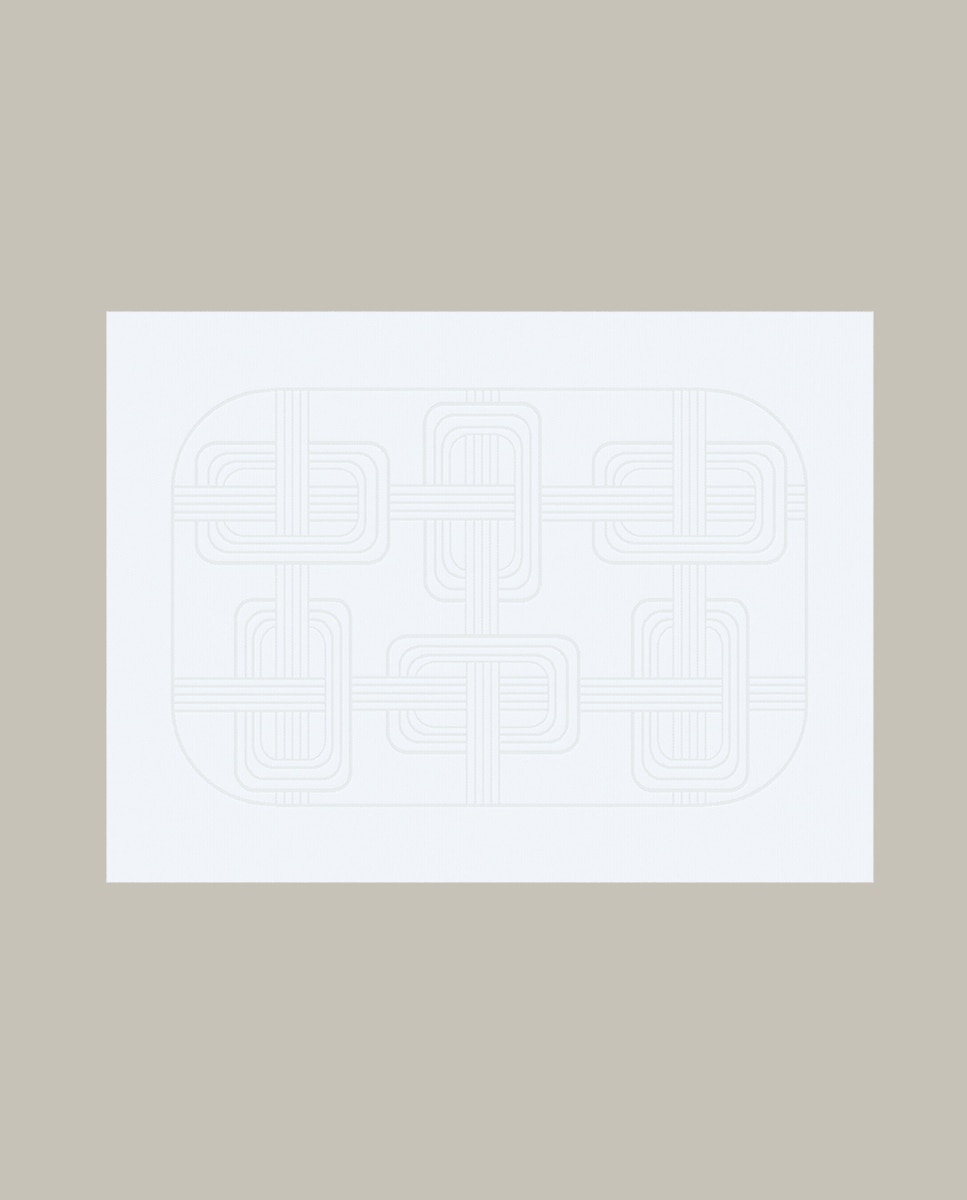 Imagen 1 de Mantel individual Hotel particulier Lino - Blanco Hueso Blanco Hueso