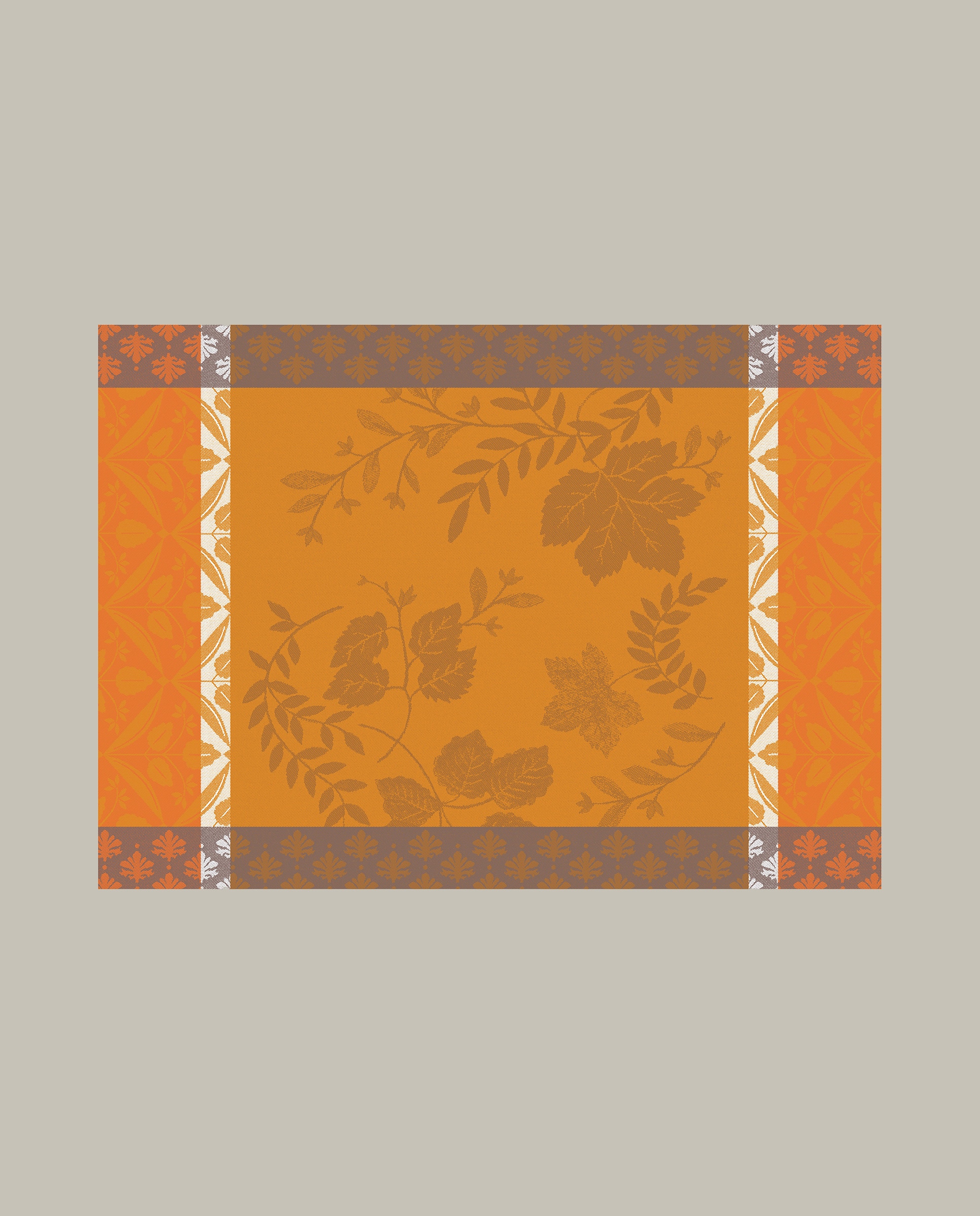 Imagen 1 de Mantel individual antimancha Manor lane Algodón - Naranja Naranja