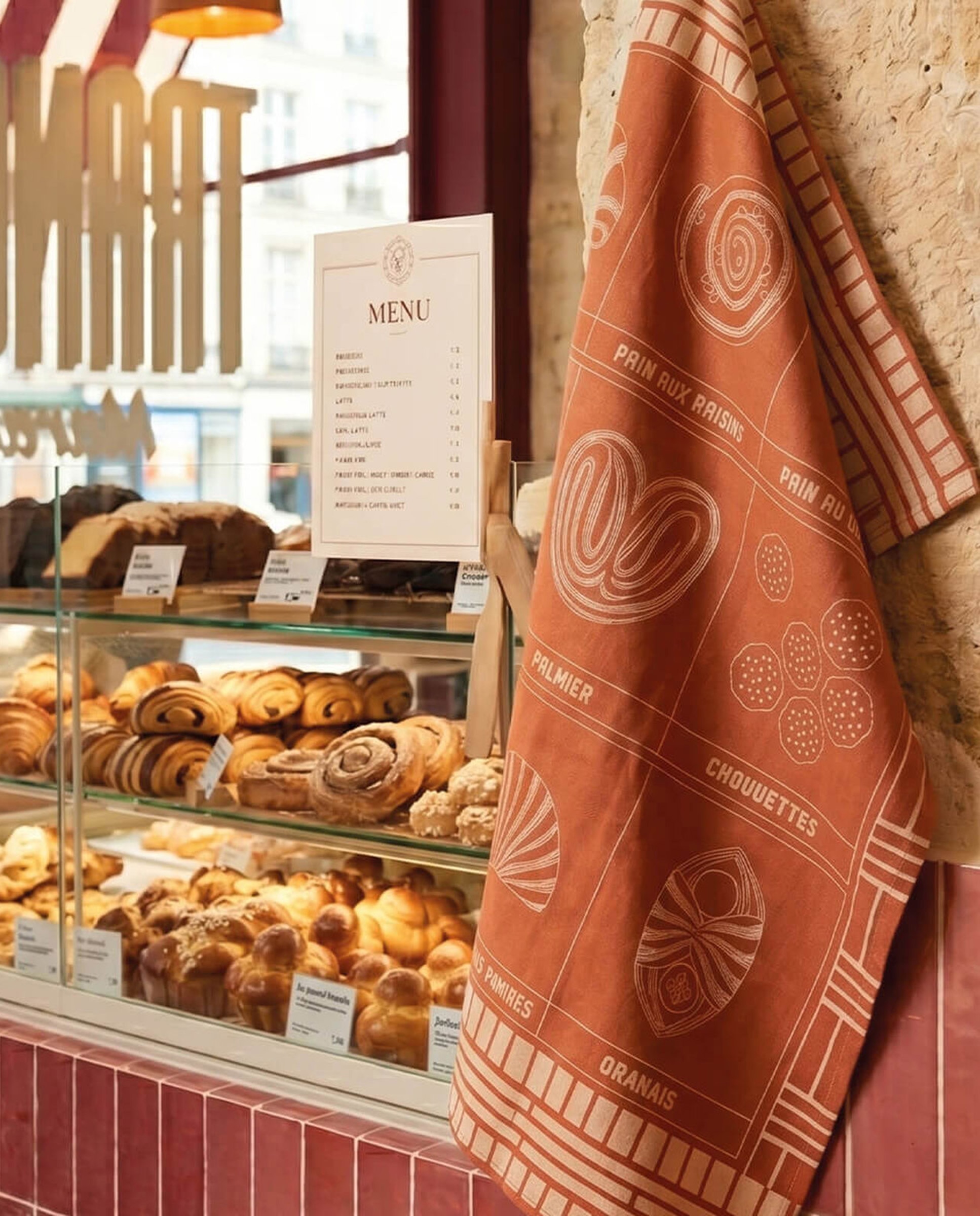 Imagen 1 de Paño de cocina Haute viennoiserie Algodón - Marrón Marrón
